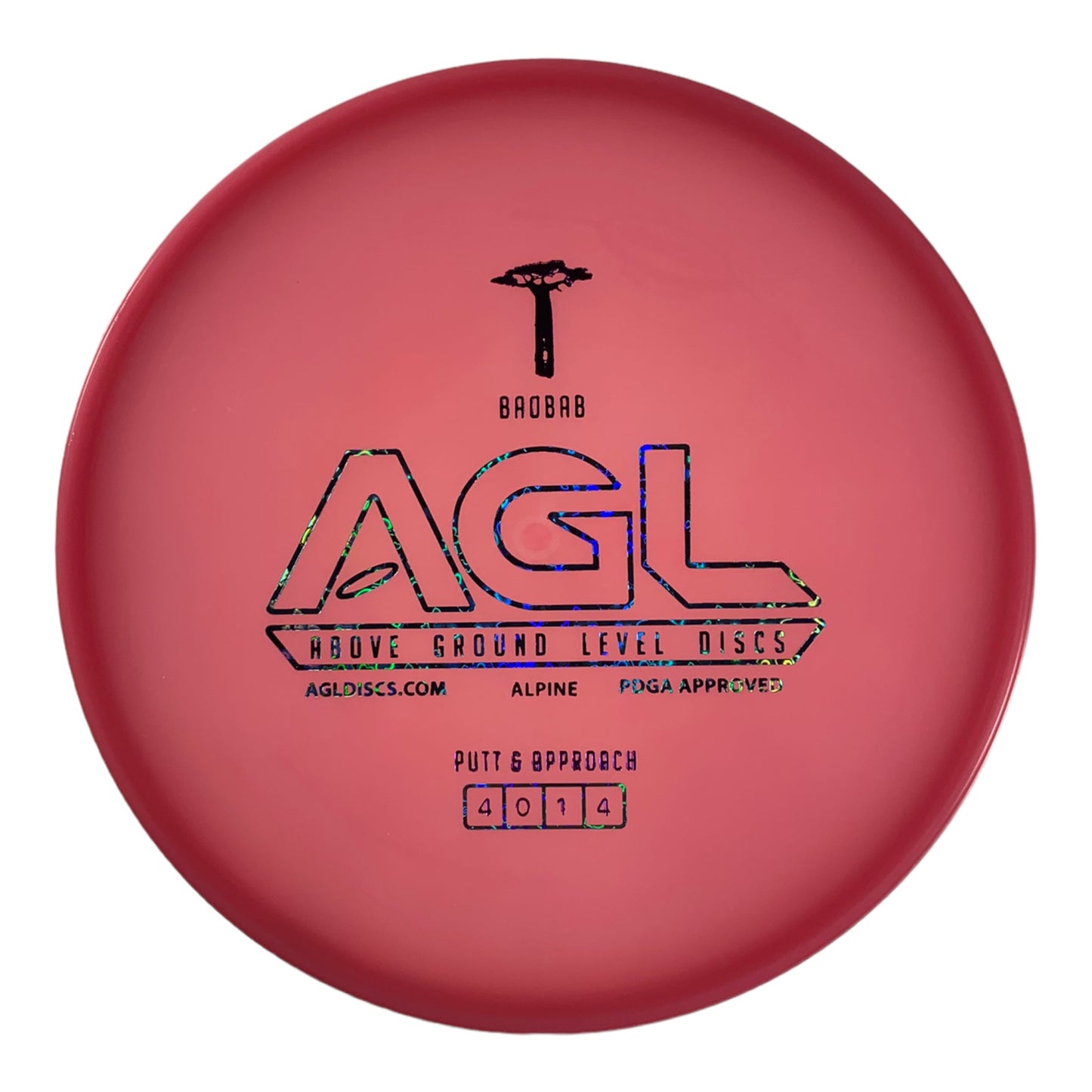 Above Ground Level Baobab | Alpine | Pink/Blue 169g Disc Golf