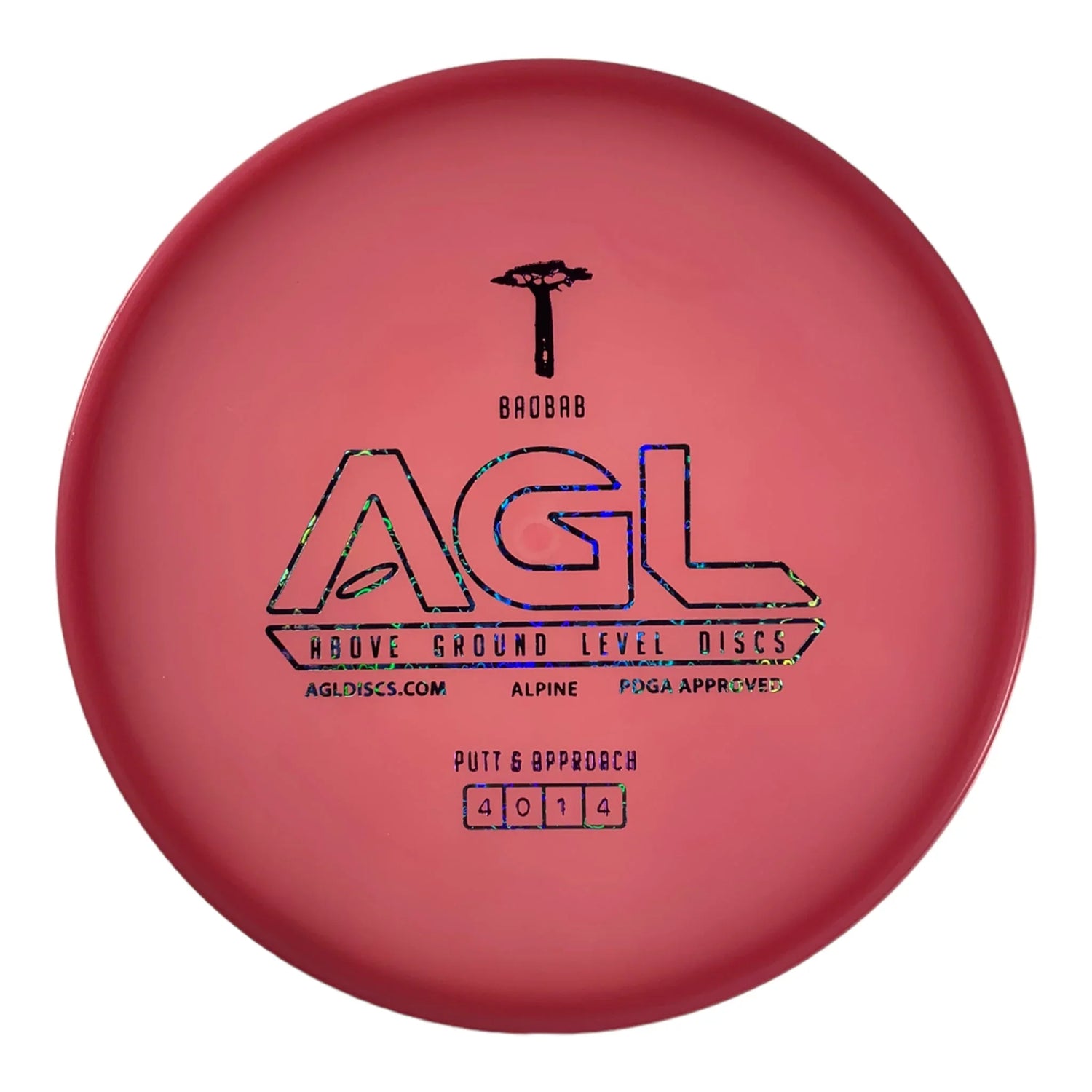 Above Ground Level Baobab | Alpine | Pink/Blue 169g Disc Golf