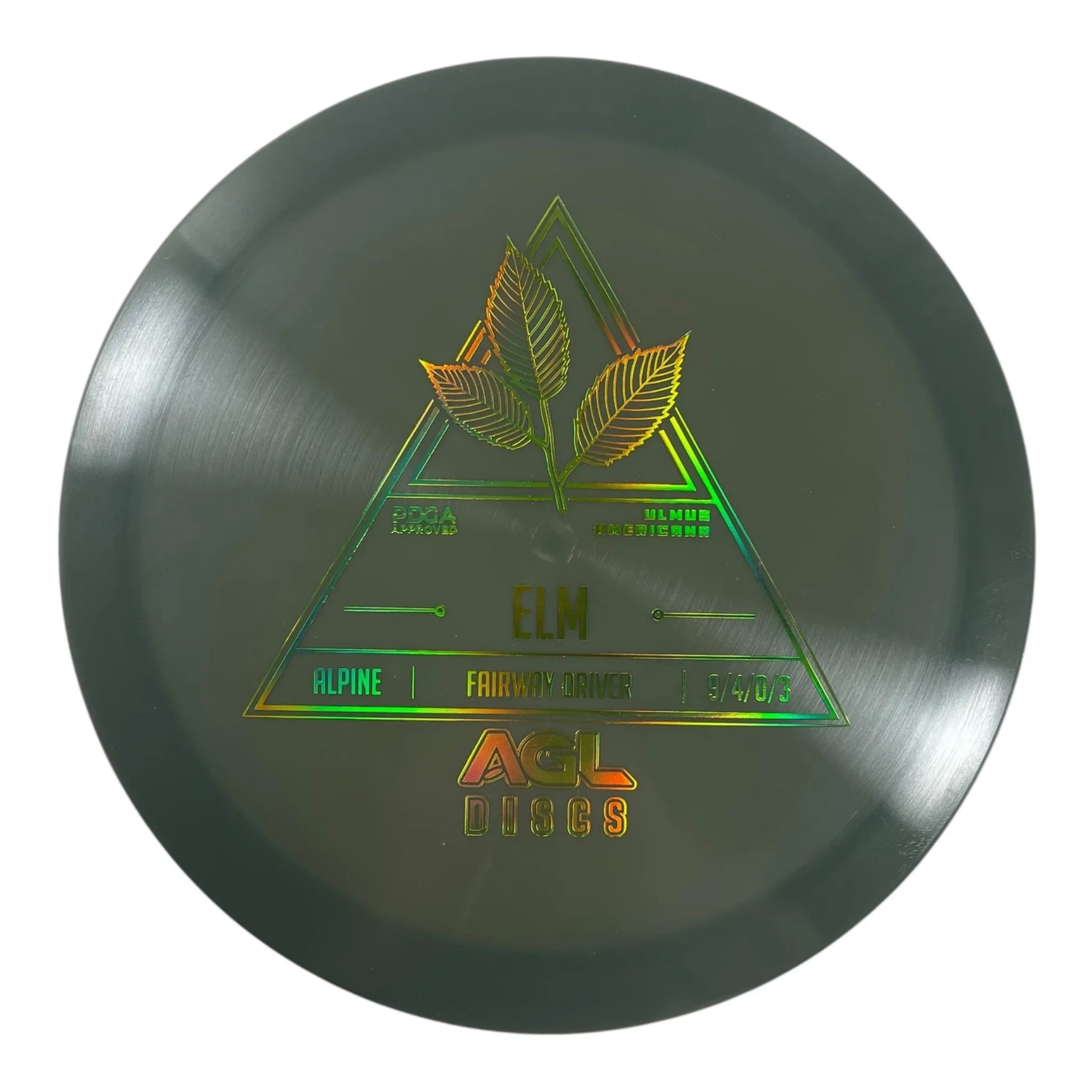 Above Ground Level Elm | Alpine | Green/Green Holo 174g Disc Golf