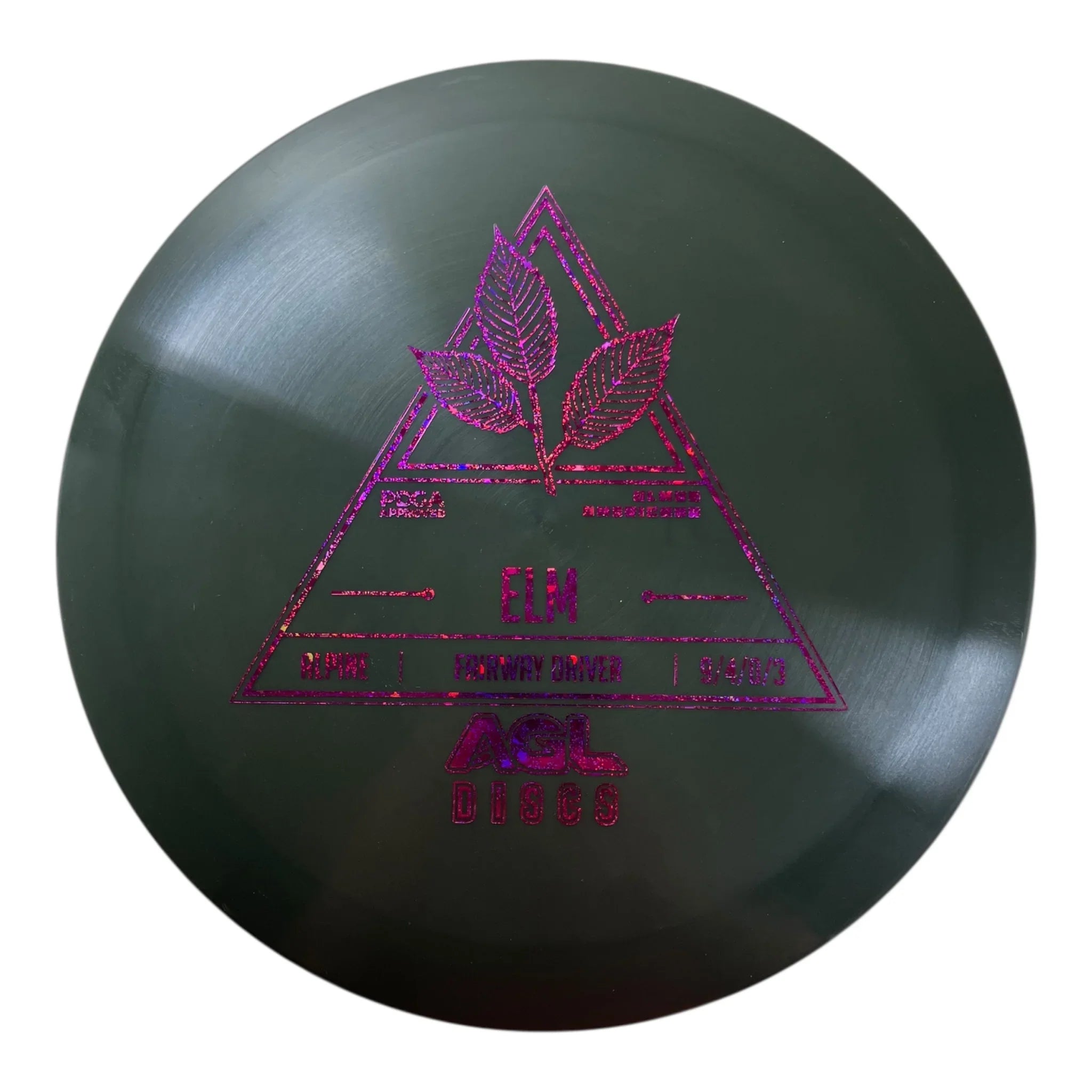 Above Ground Level Elm | Alpine | Grey/Purple 171-173g Disc Golf