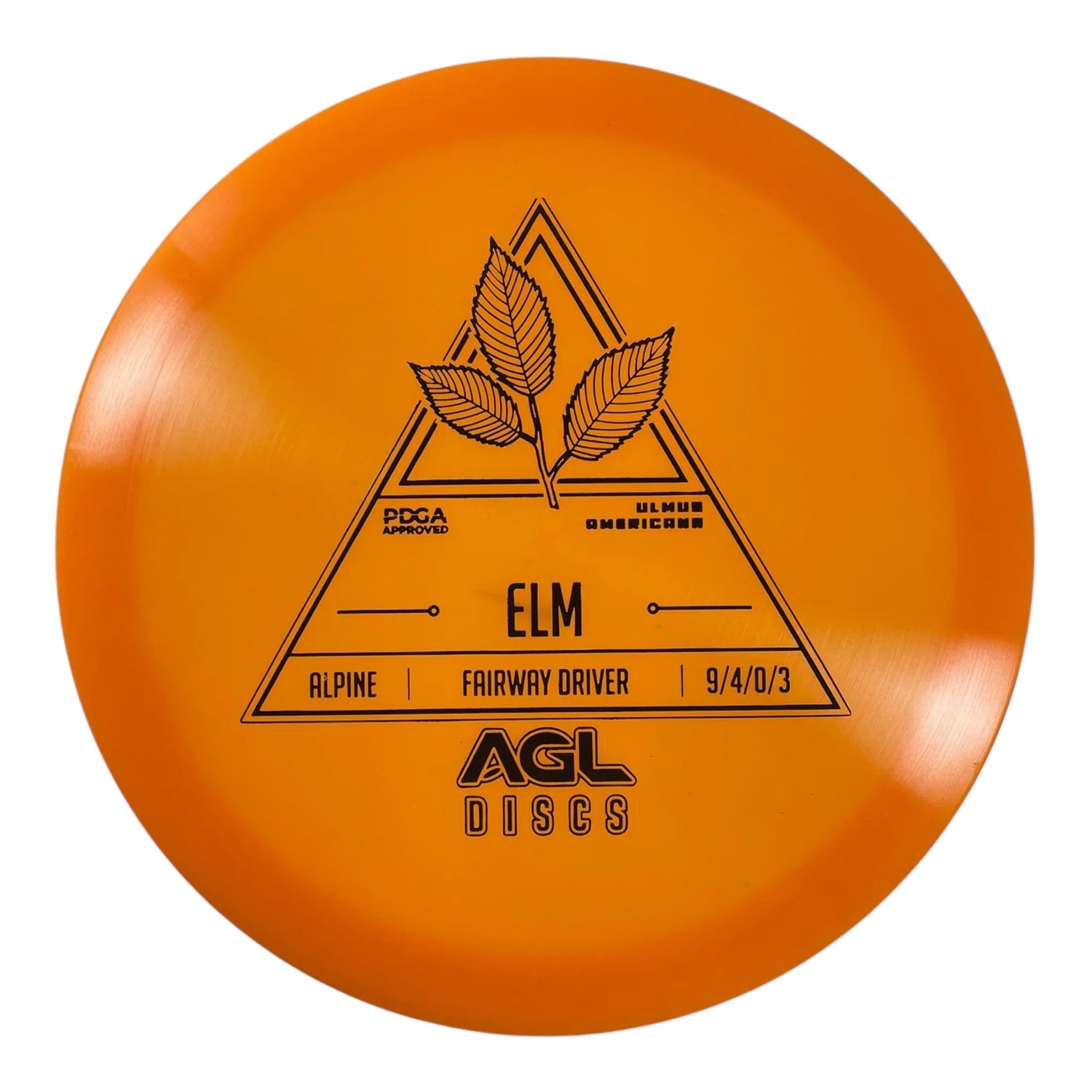 Above Ground Level Elm | Alpine | Orange/Black 173g Disc Golf