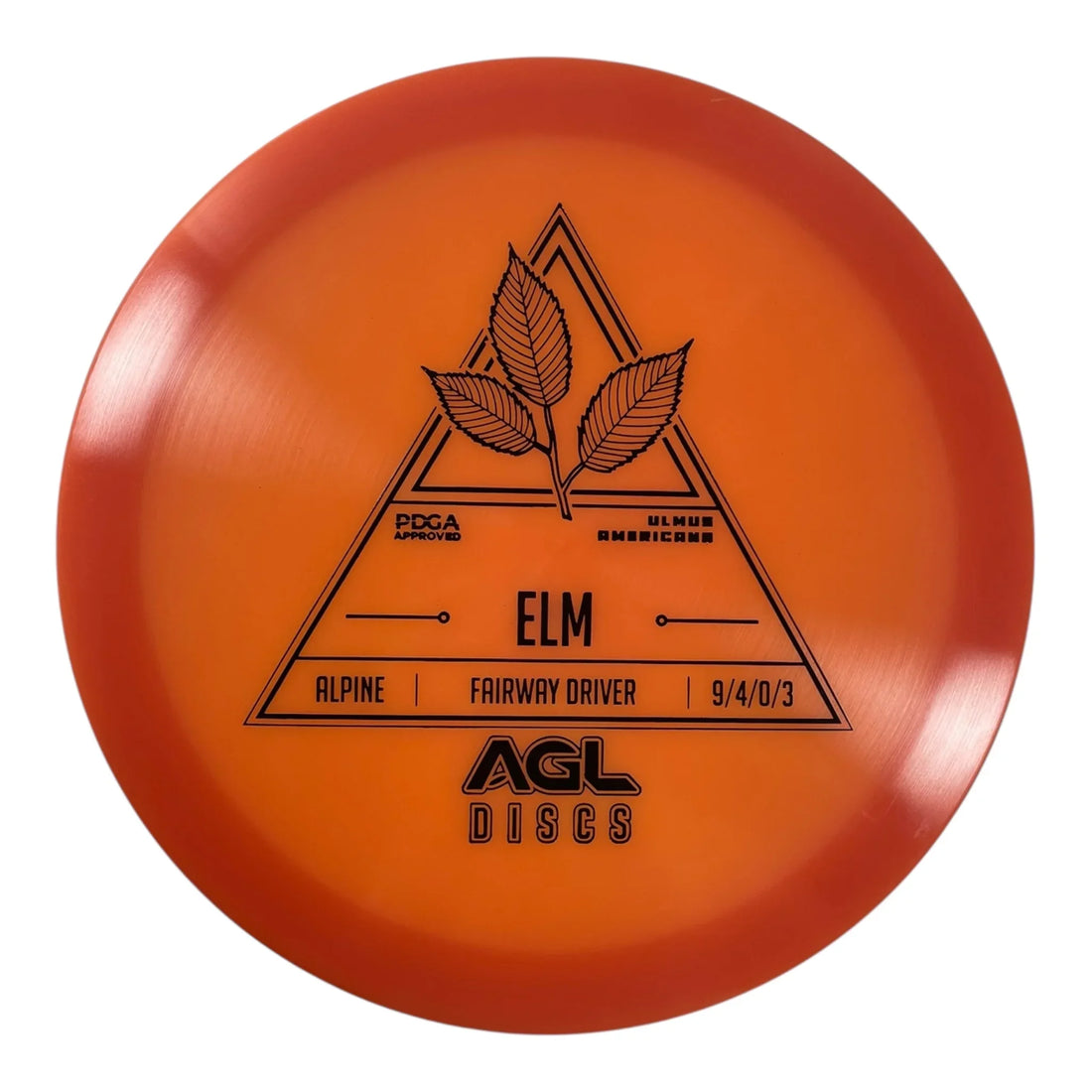 Above Ground Level Elm | Alpine | Pink/Black 172g Disc Golf