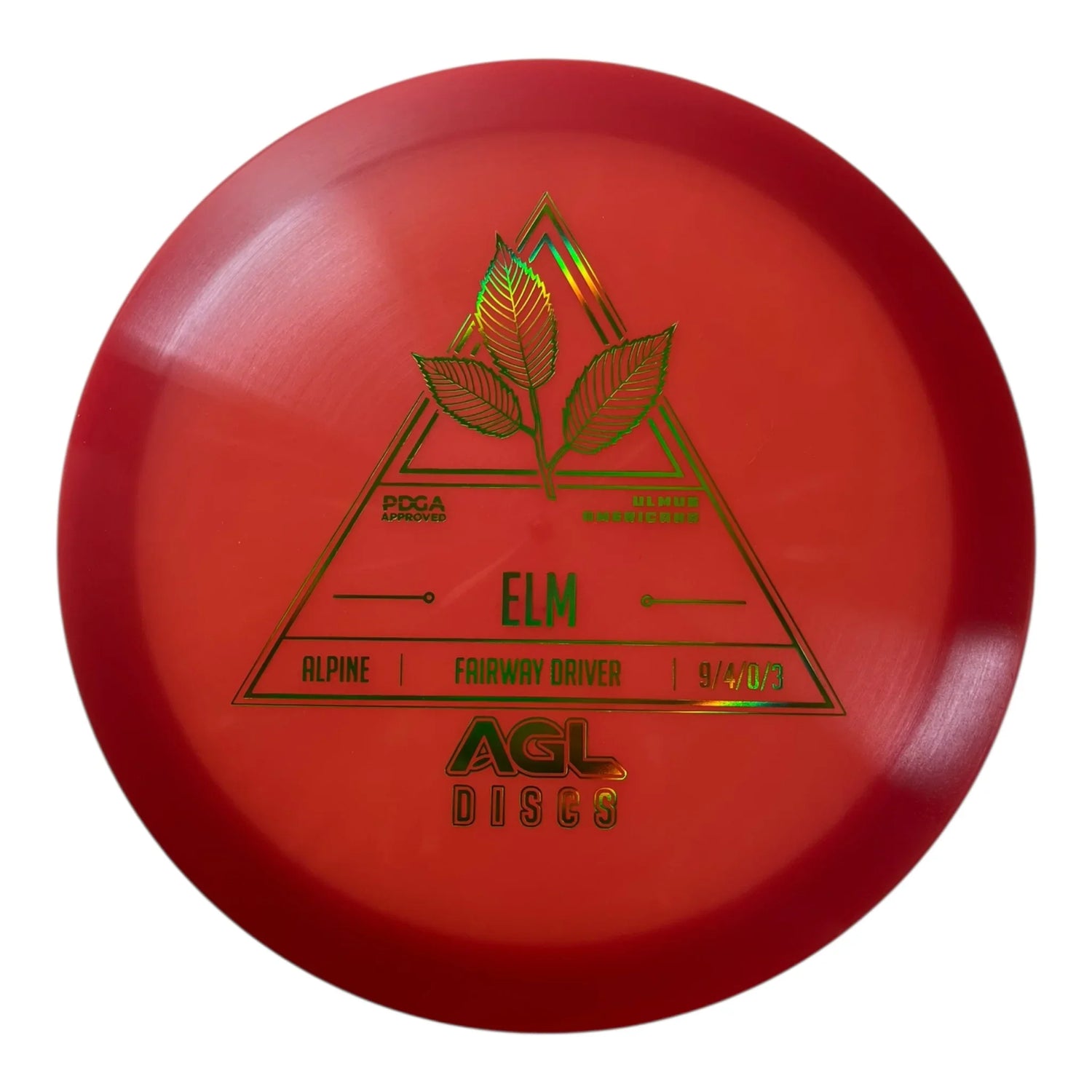Above Ground Level Elm | Alpine | Pink/Silver 173g Disc Golf