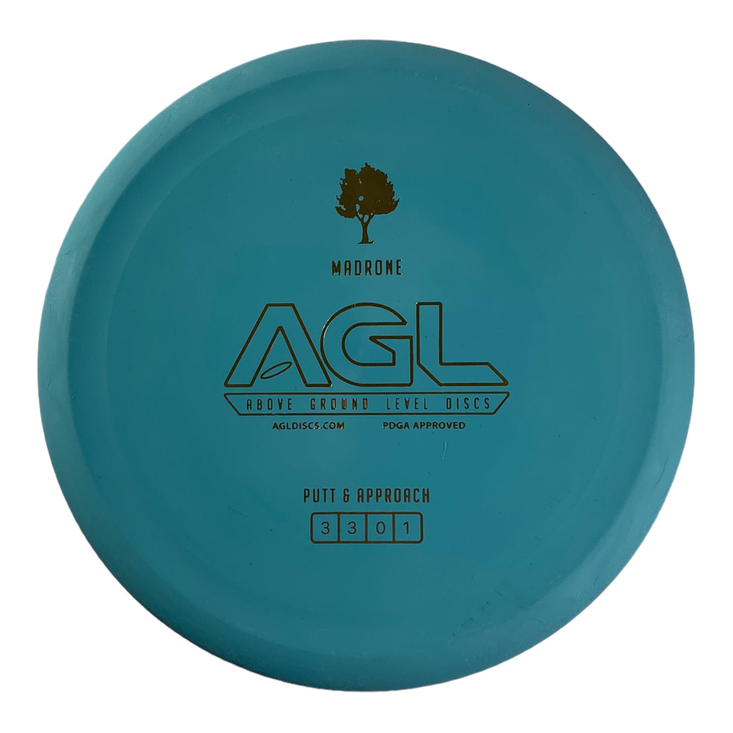 Above Ground Level Madrone | Woodland | Blue/Gold 173g Disc Golf