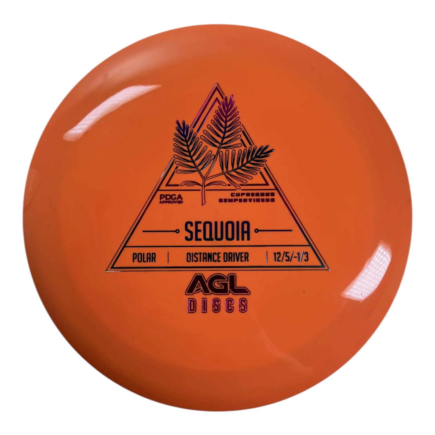 Above Ground Level Sequoia | Polar | Orange/Sunset 168g Disc Golf