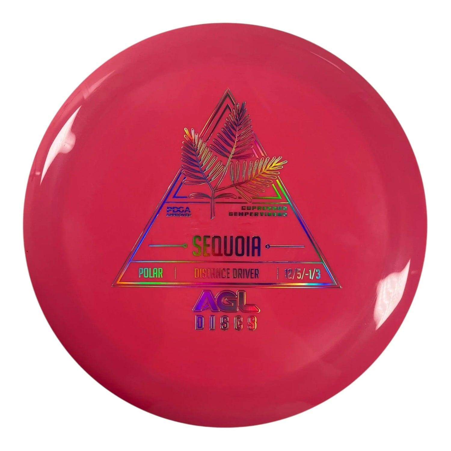 Above Ground Level Sequoia | Polar | Pink/Holo 168-171g Disc Golf
