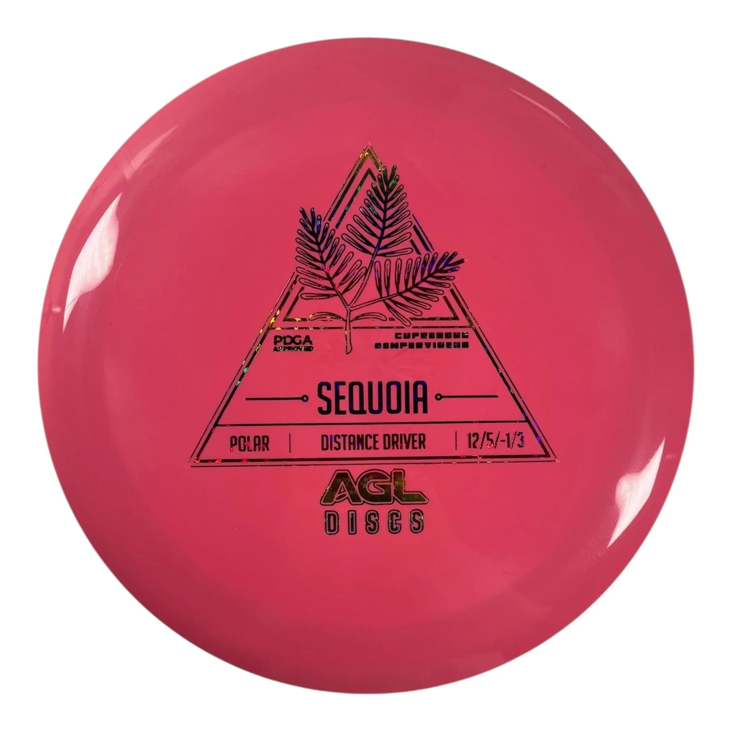 Above Ground Level Sequoia | Polar | Pink/Rainbow 171g Disc Golf