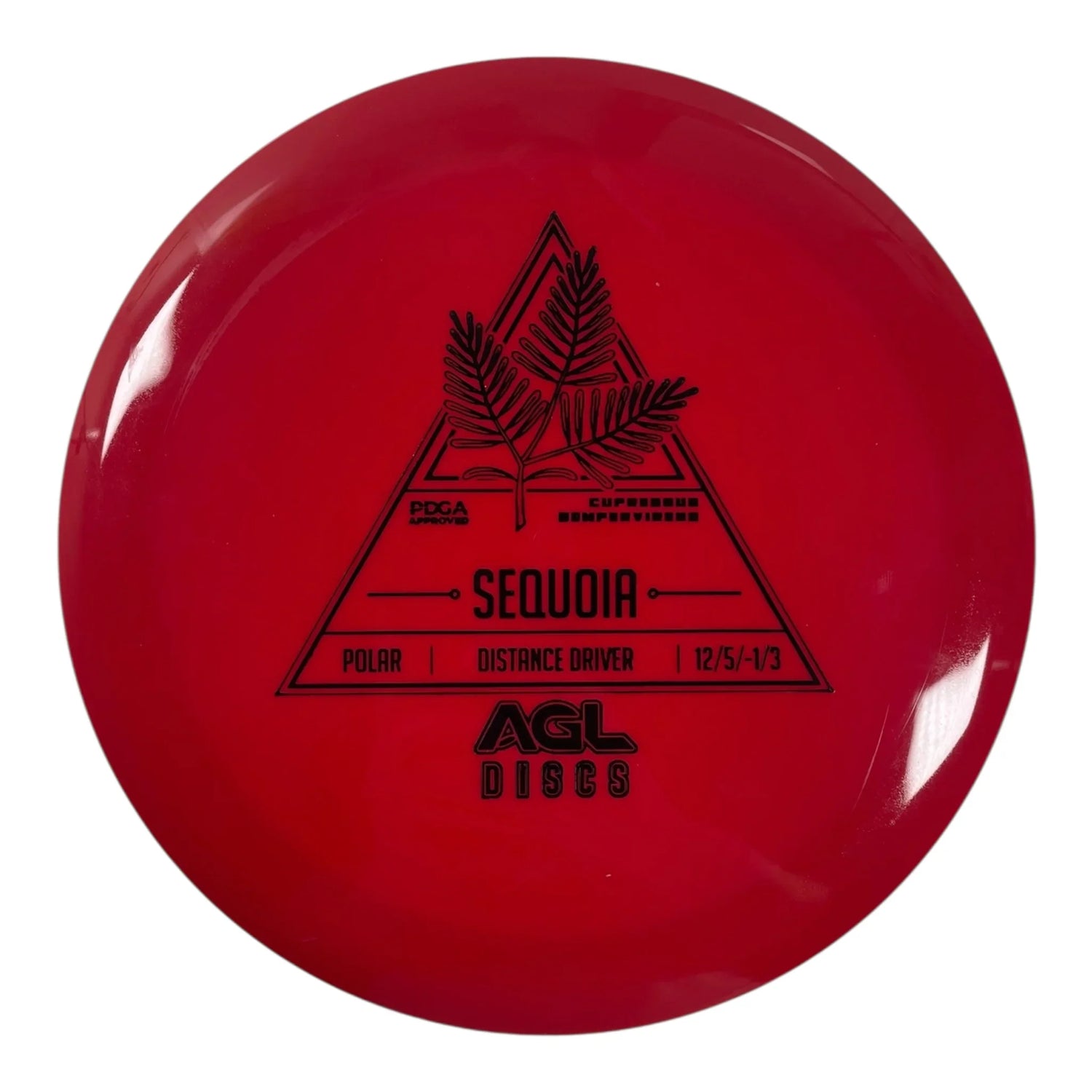 Above Ground Level Sequoia | Polar | Red/Black 167g Disc Golf