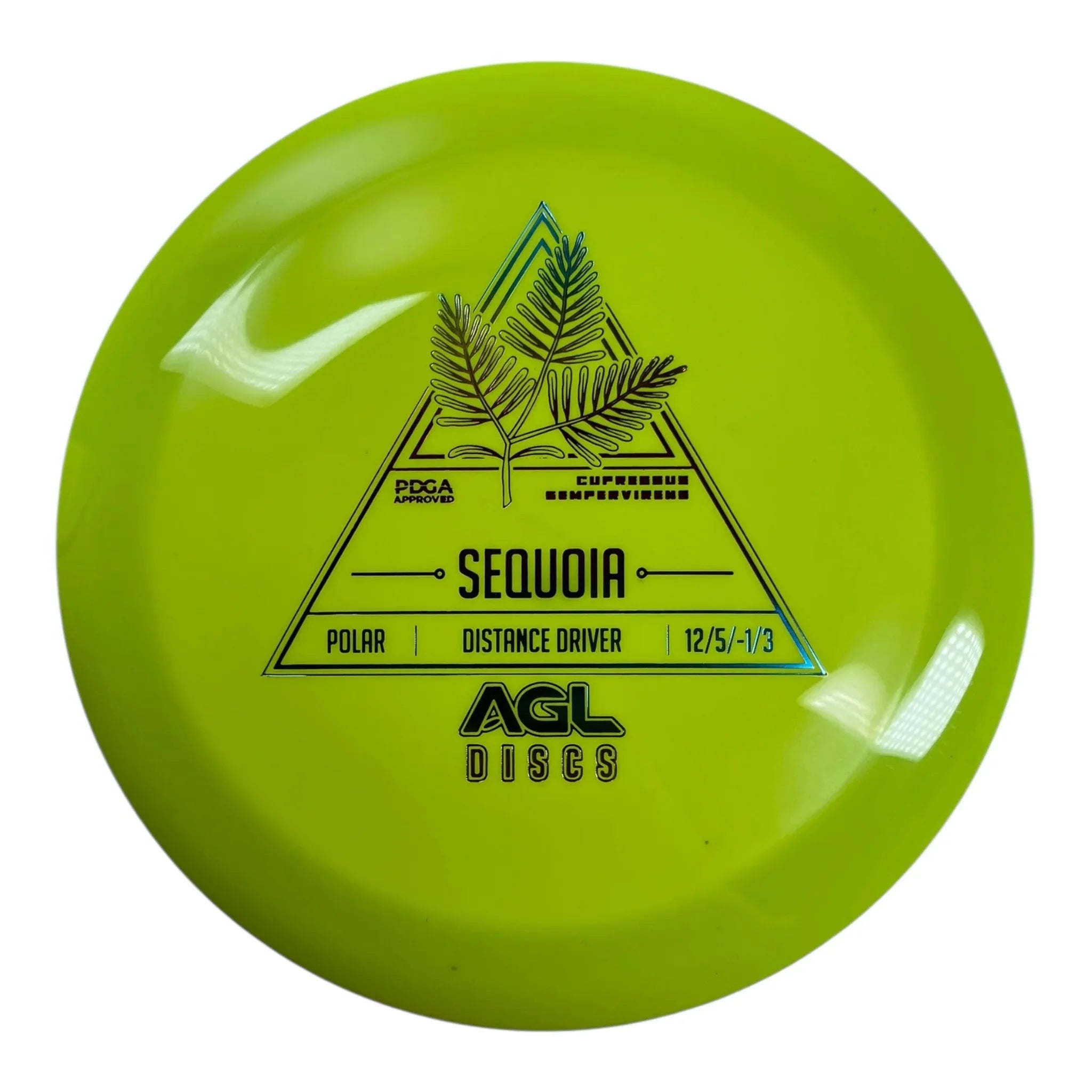 Above Ground Level Sequoia | Polar | Yellow/Sunset 168-171g Disc Golf