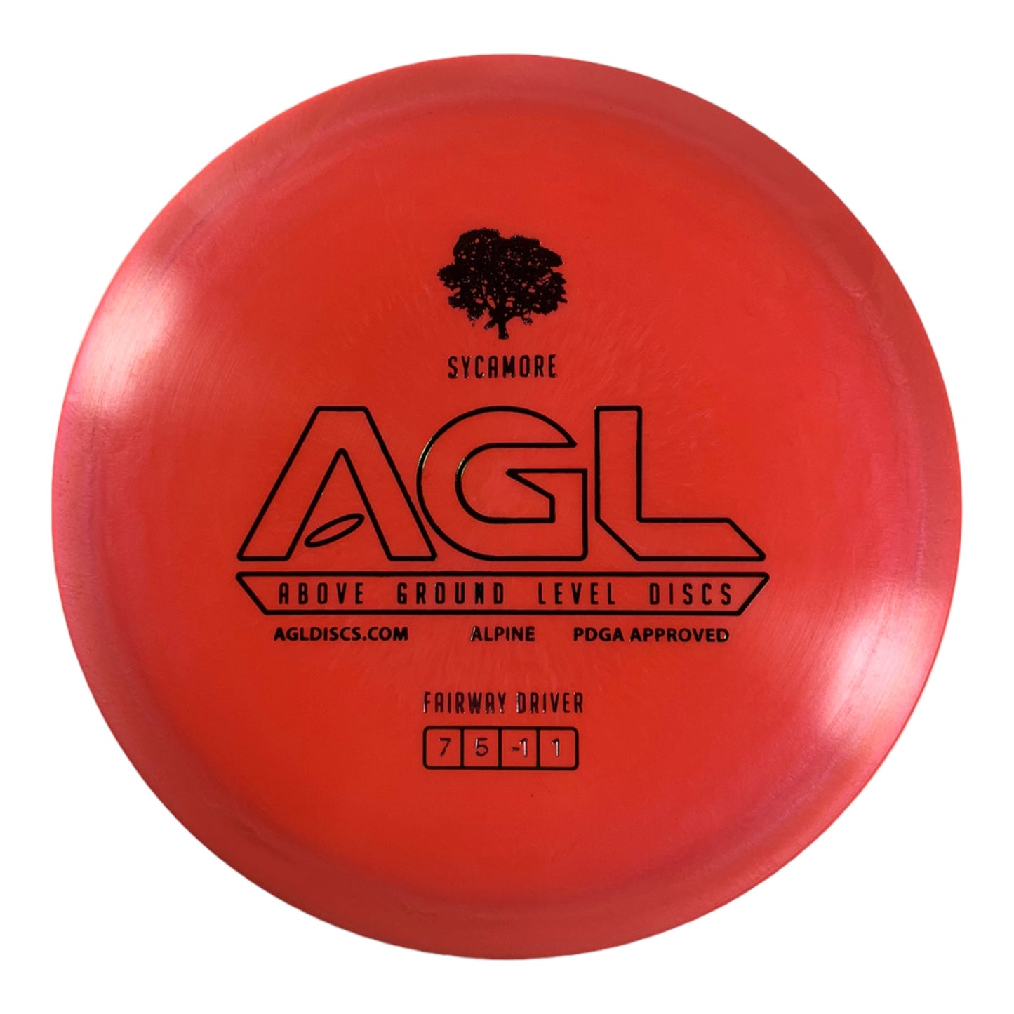 Above Ground Level Sycamore | Alpine | Red/Green 172g Disc Golf