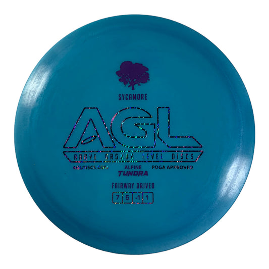 Above Ground Level Sycamore | Alpine Tundra | Blue/Purple 176g Disc Golf