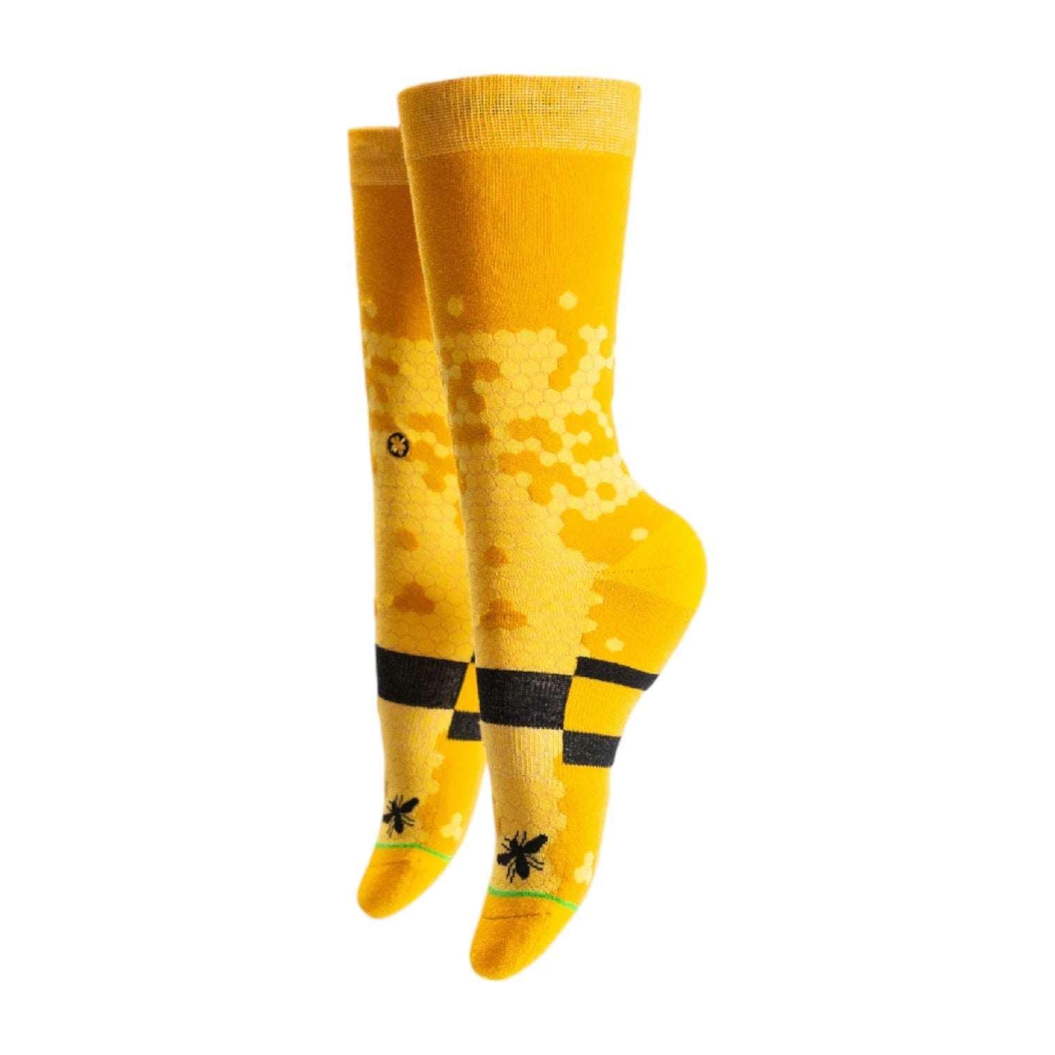 Arkansocks Arkansocks Honey Bee Sock (Canyon Gold/Black) Disc Golf