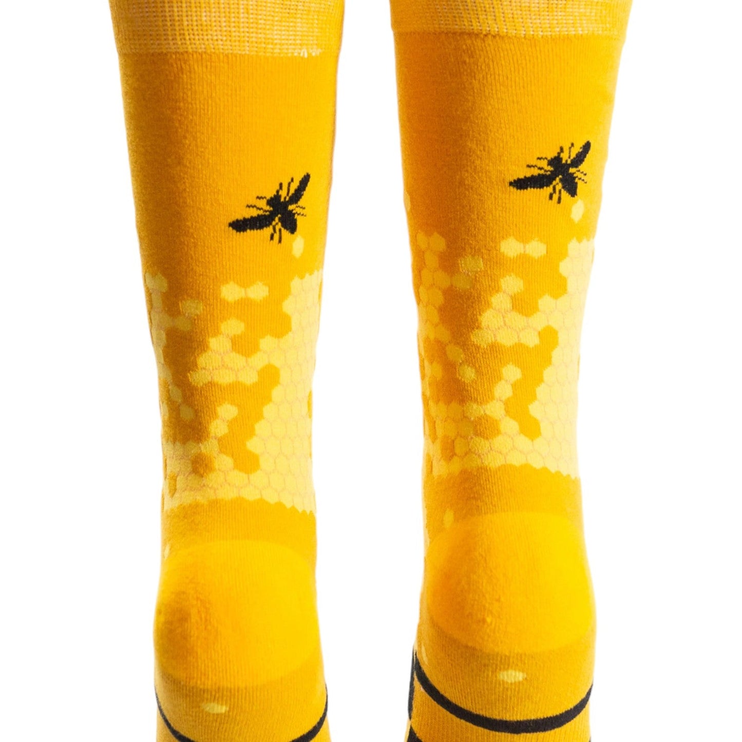 Arkansocks Arkansocks Honey Bee Sock (Canyon Gold/Black) Disc Golf