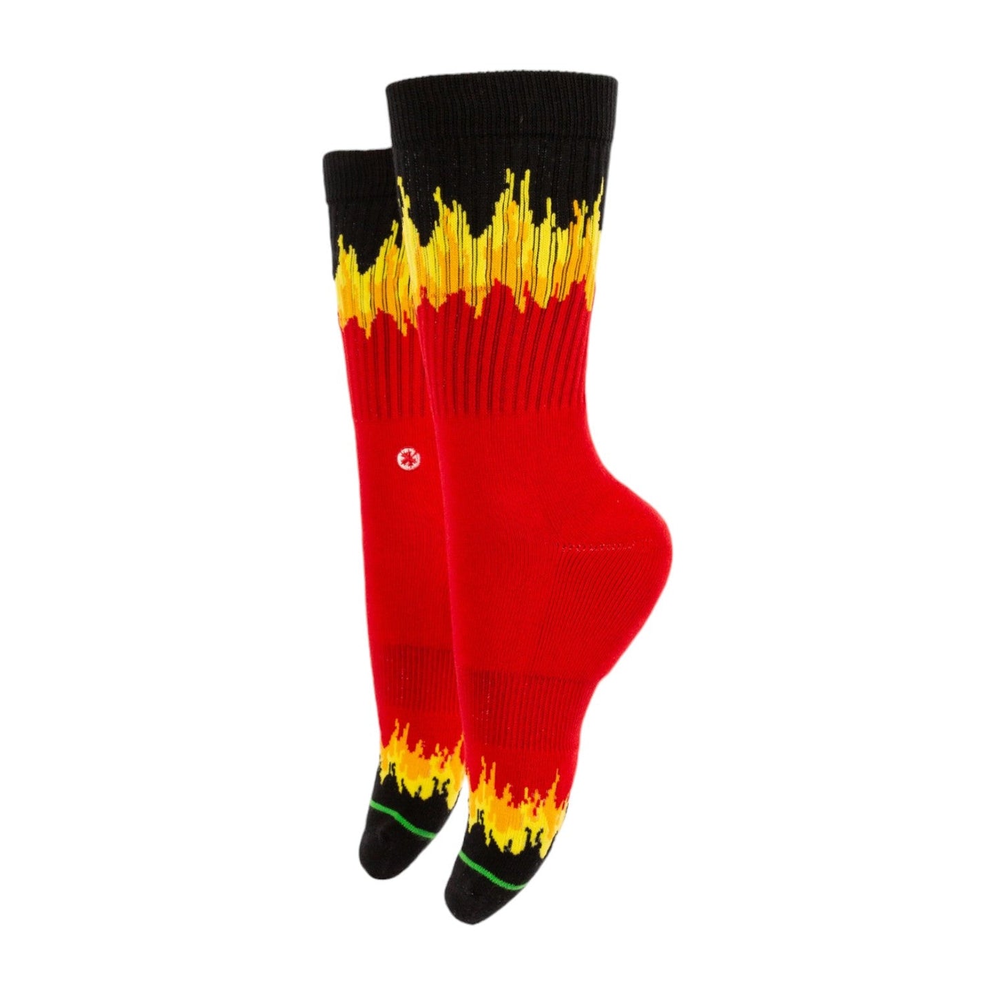 Arkansocks Arkansocks La Flame Sock (Black/Scarlet) Disc Golf