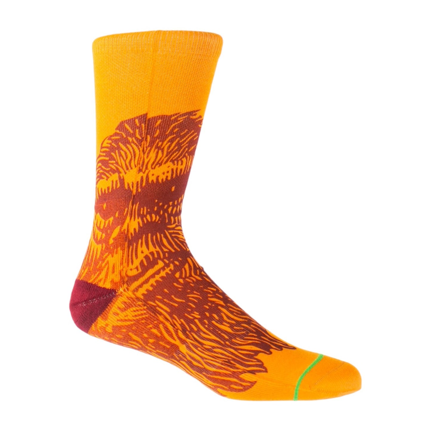 Arkansocks Arkansocks Mugshot Sock (Orange Blaze/Red) Disc Golf