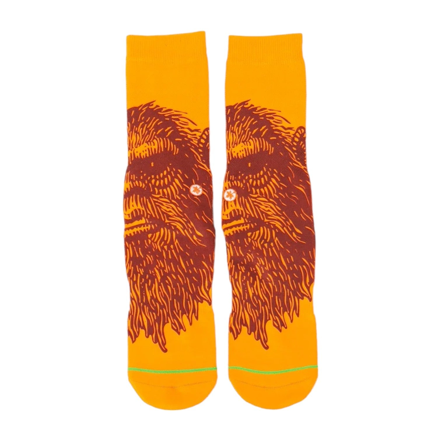 Arkansocks Arkansocks Mugshot Sock (Orange Blaze/Red) Disc Golf