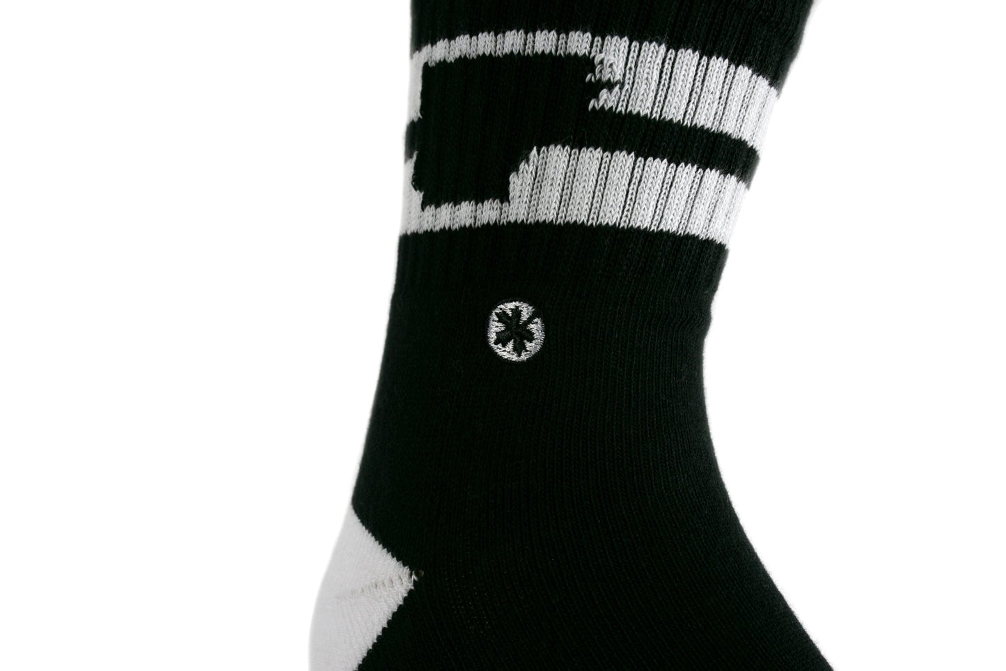 Arkansocks Arkansocks Tailgater Mid Sock (Black/White) Disc Golf