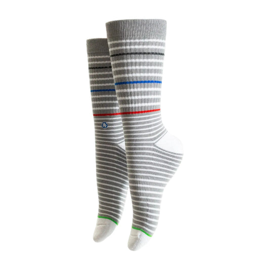 Arkansocks Arkansocks The Phillip Sock (Grey/Red - Blue/White) Disc Golf