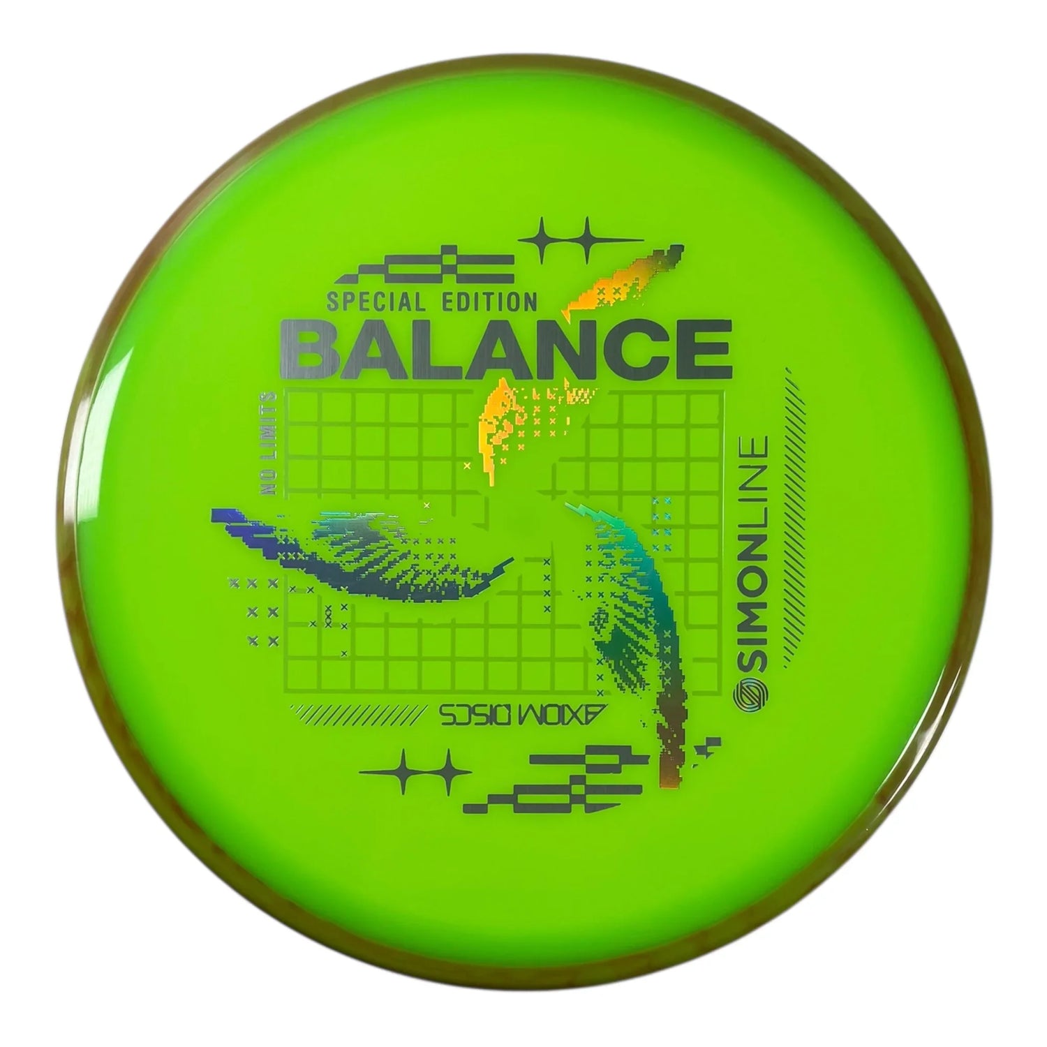 Axiom Discs Balance | Neutron | Green/Yellow 175g (Special Edition) Disc Golf