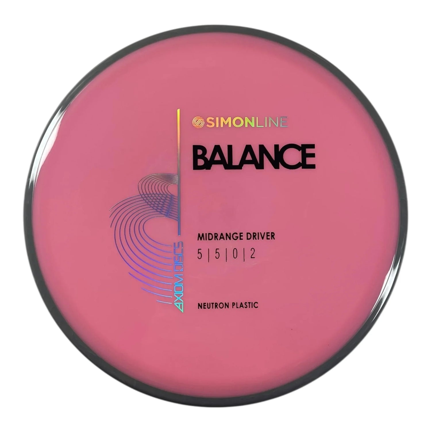 Axiom Discs Balance | Neutron | Pink/Grey 176g (Simon Lizotte) Disc Golf