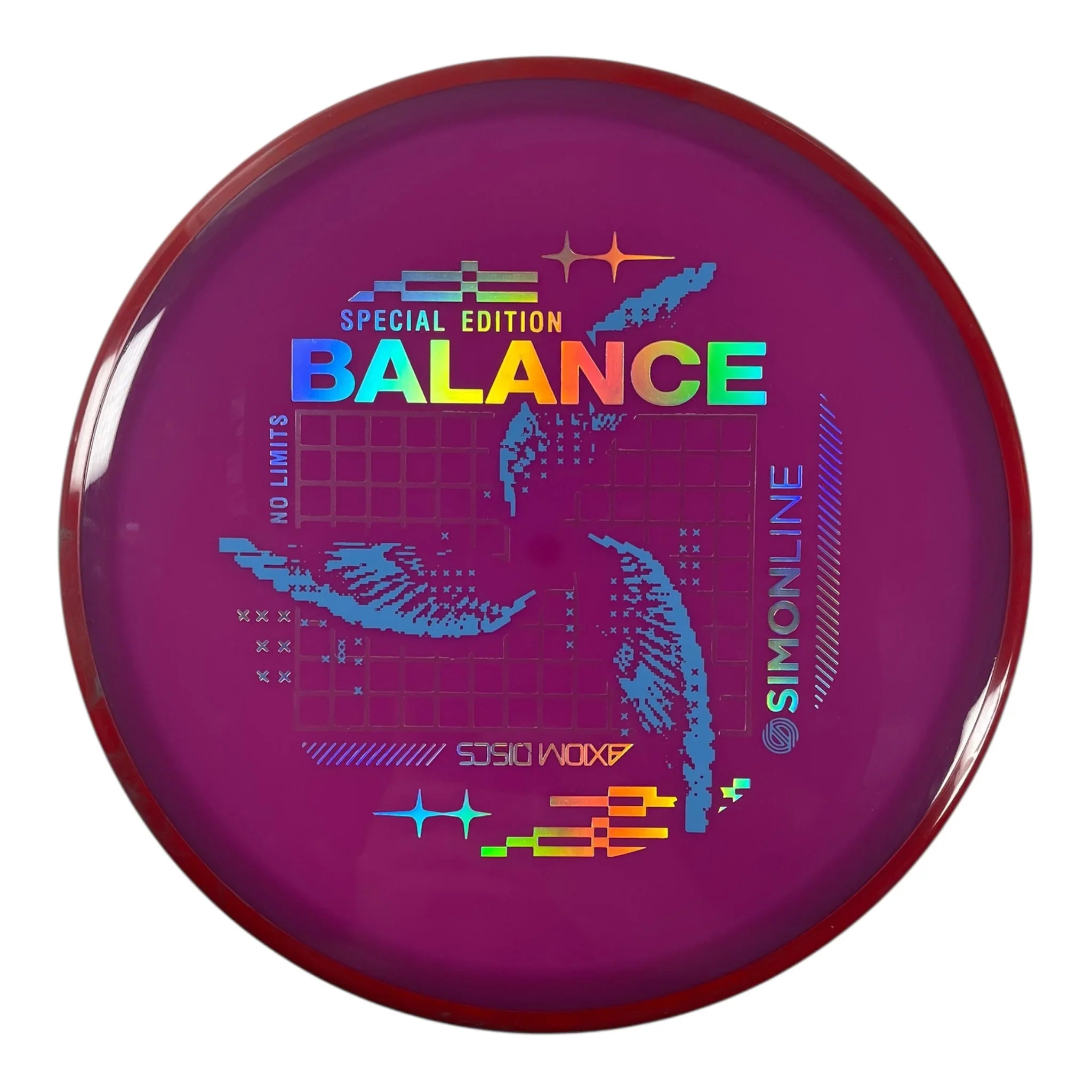 Axiom Discs Balance | Neutron | Purple/Red 175g (Special Edition) Disc Golf