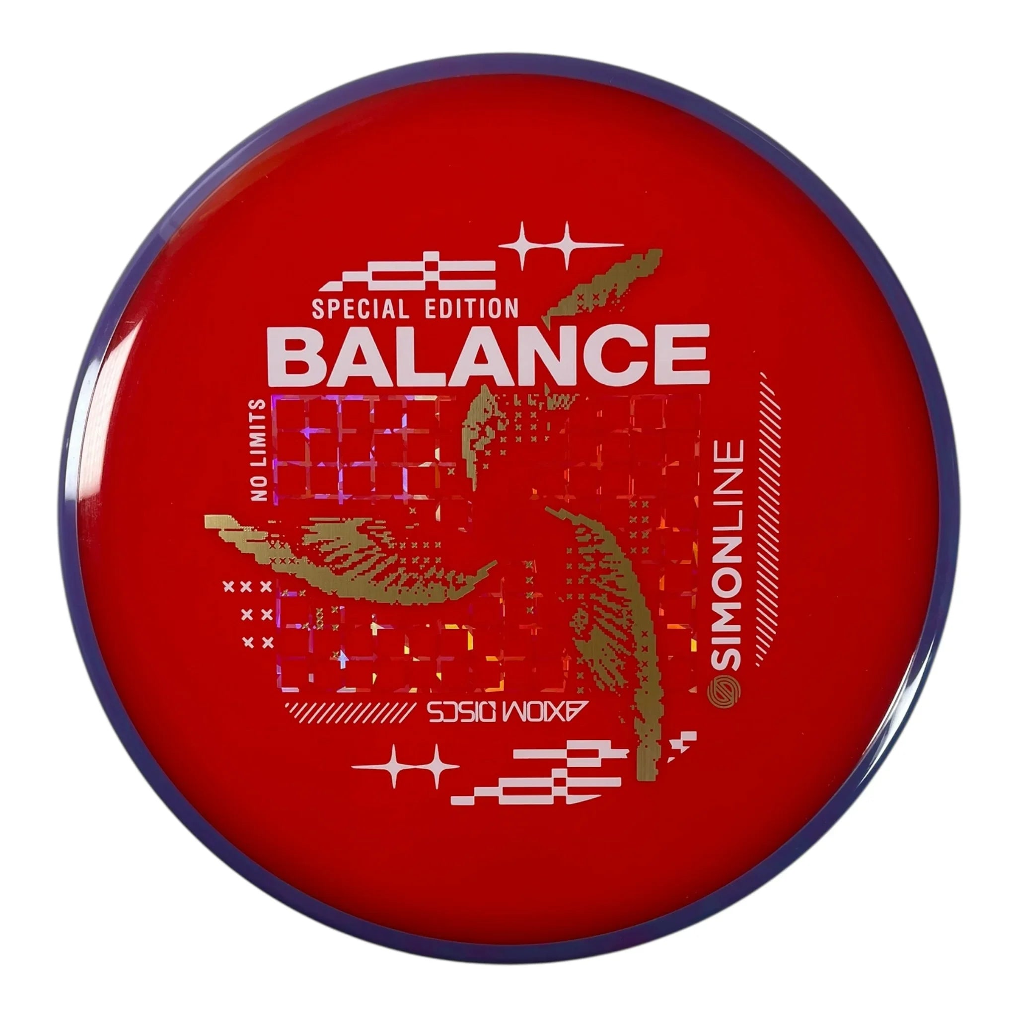 Axiom Discs Balance | Neutron | Red/Purple 174g (Special Edition) Disc Golf