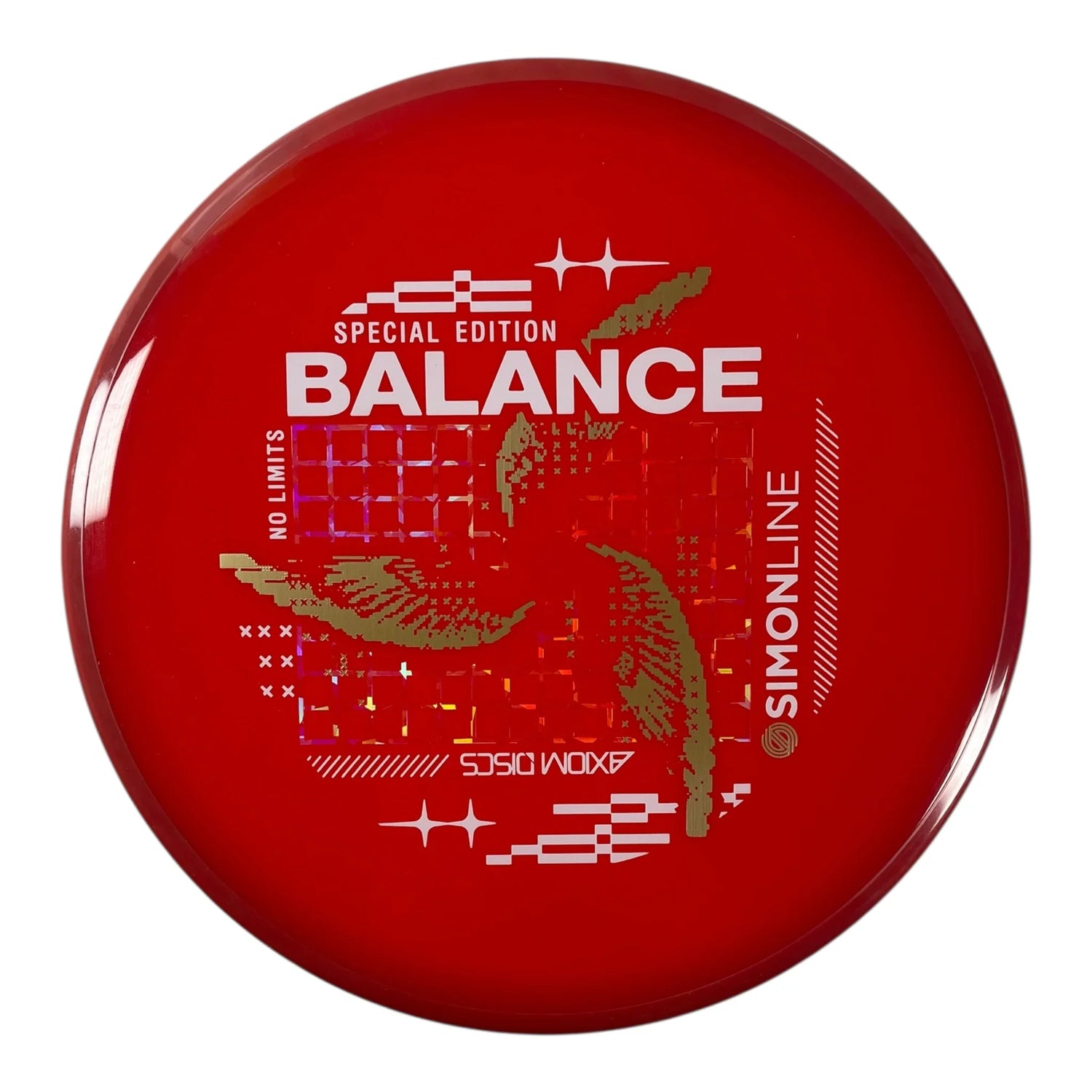 Axiom Discs Balance | Neutron | Red/Red 177g (Special Edition) Disc Golf