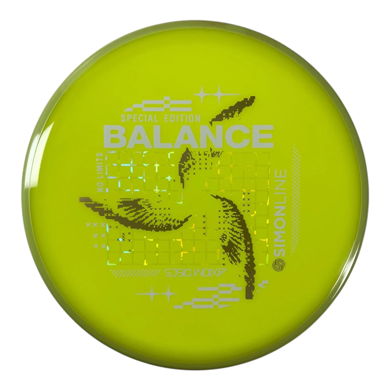 Axiom Discs Balance | Neutron | Yellow/Yellow 177g (Special Edition) Disc Golf