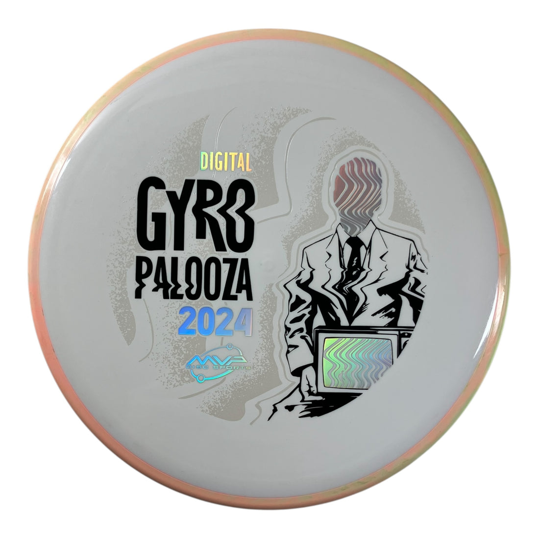 Axiom Discs Balance - Used Good | Neutron | White/Orange 178g (2024 Gyropalooza) Disc Golf