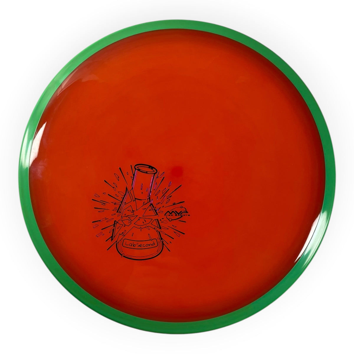 Axiom Discs Bokeh - Lab Second | Neutron | Orange/Green 173g Disc Golf