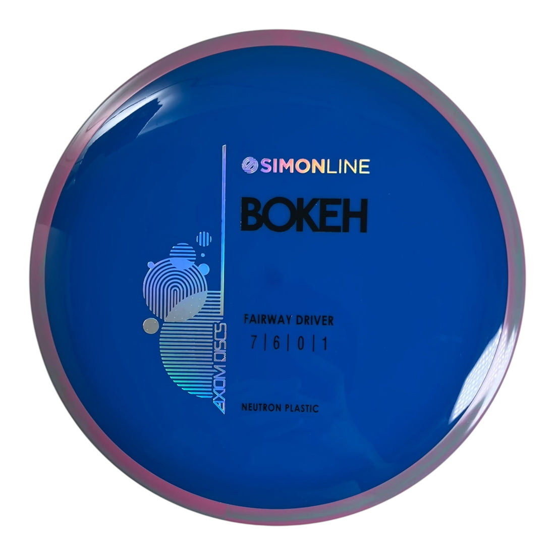 Axiom Discs Bokeh | Neutron | Blue/Purple 169g Disc Golf