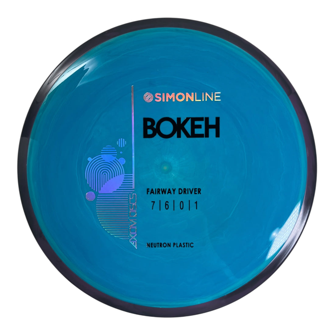 Axiom Discs Bokeh | Neutron | Blue/Purple 174g Disc Golf