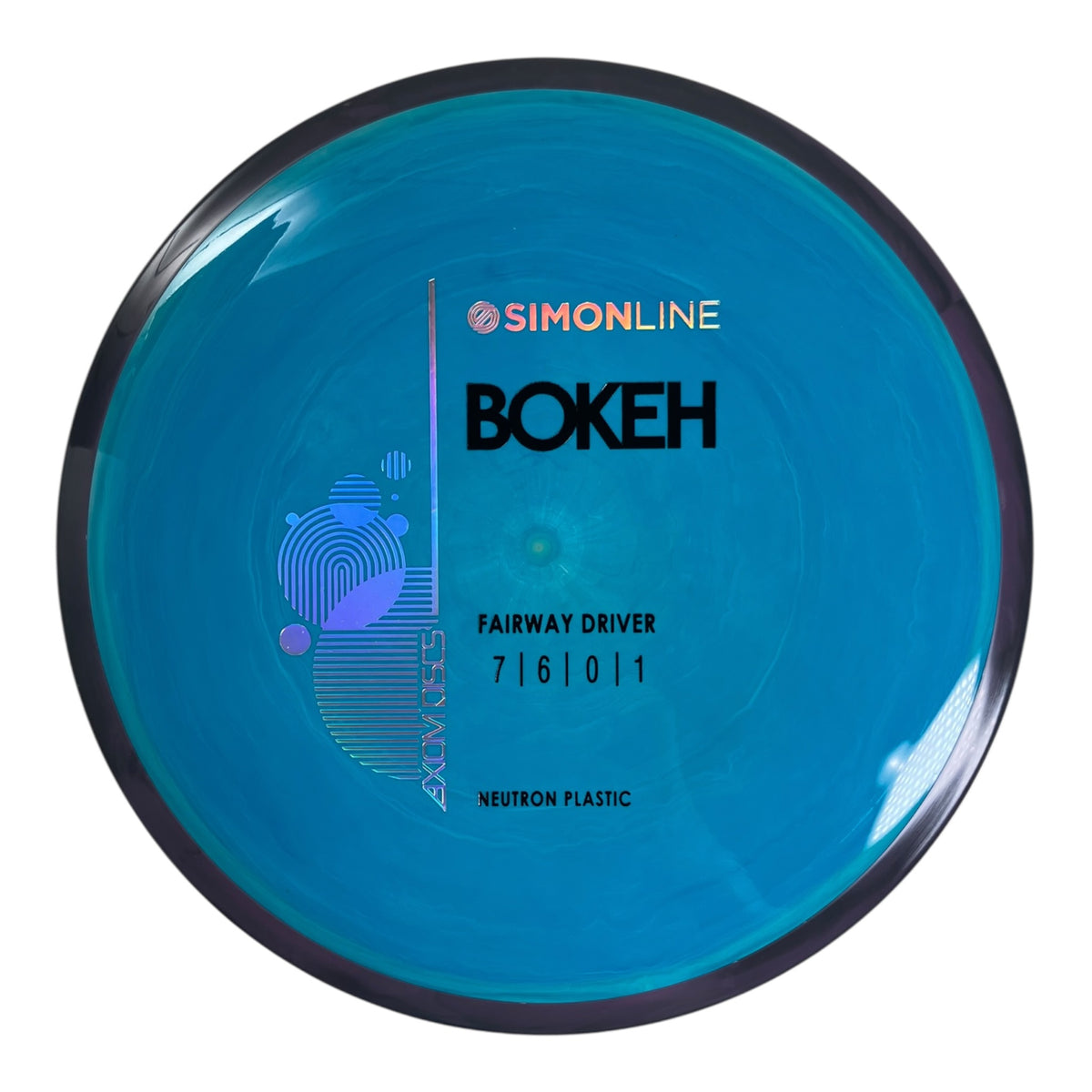 Axiom Discs Bokeh | Neutron | Blue/Purple 174g Disc Golf