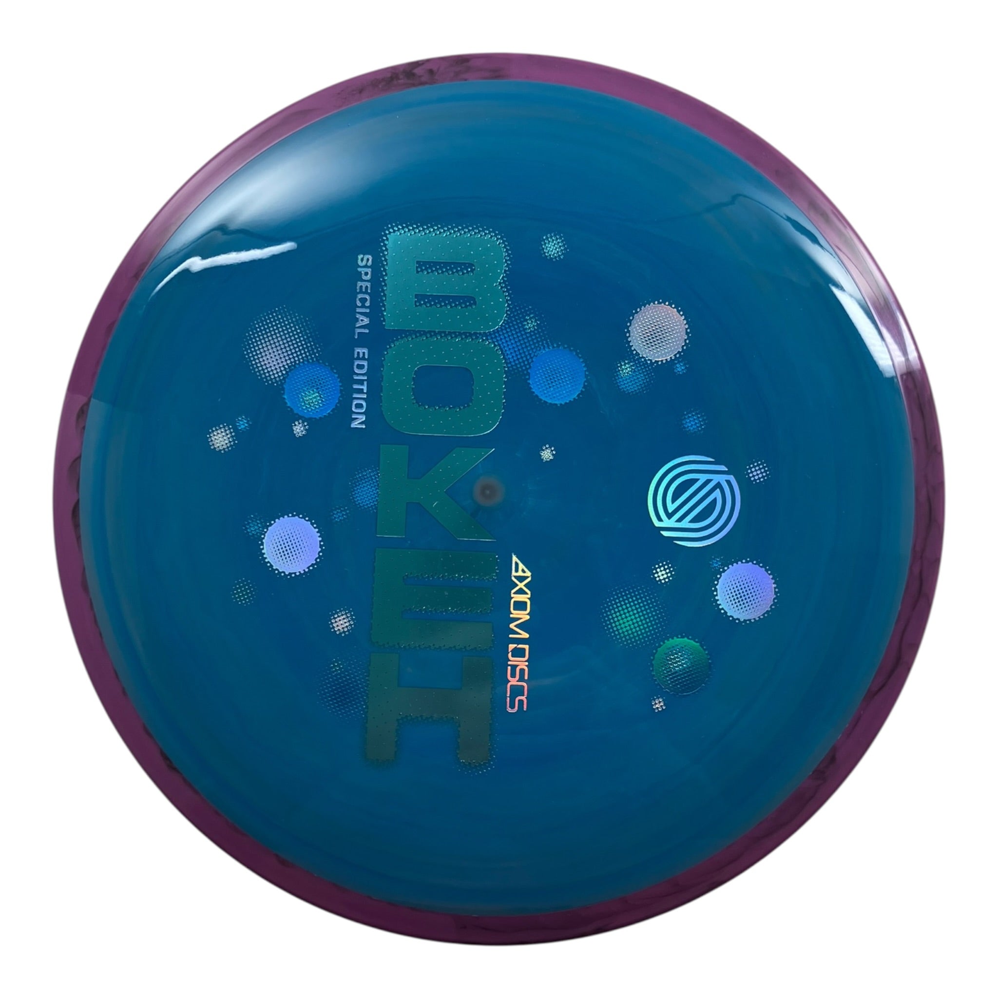 Axiom Discs Bokeh | Neutron | Blue/Purple 174g (Special Edition) Disc Golf