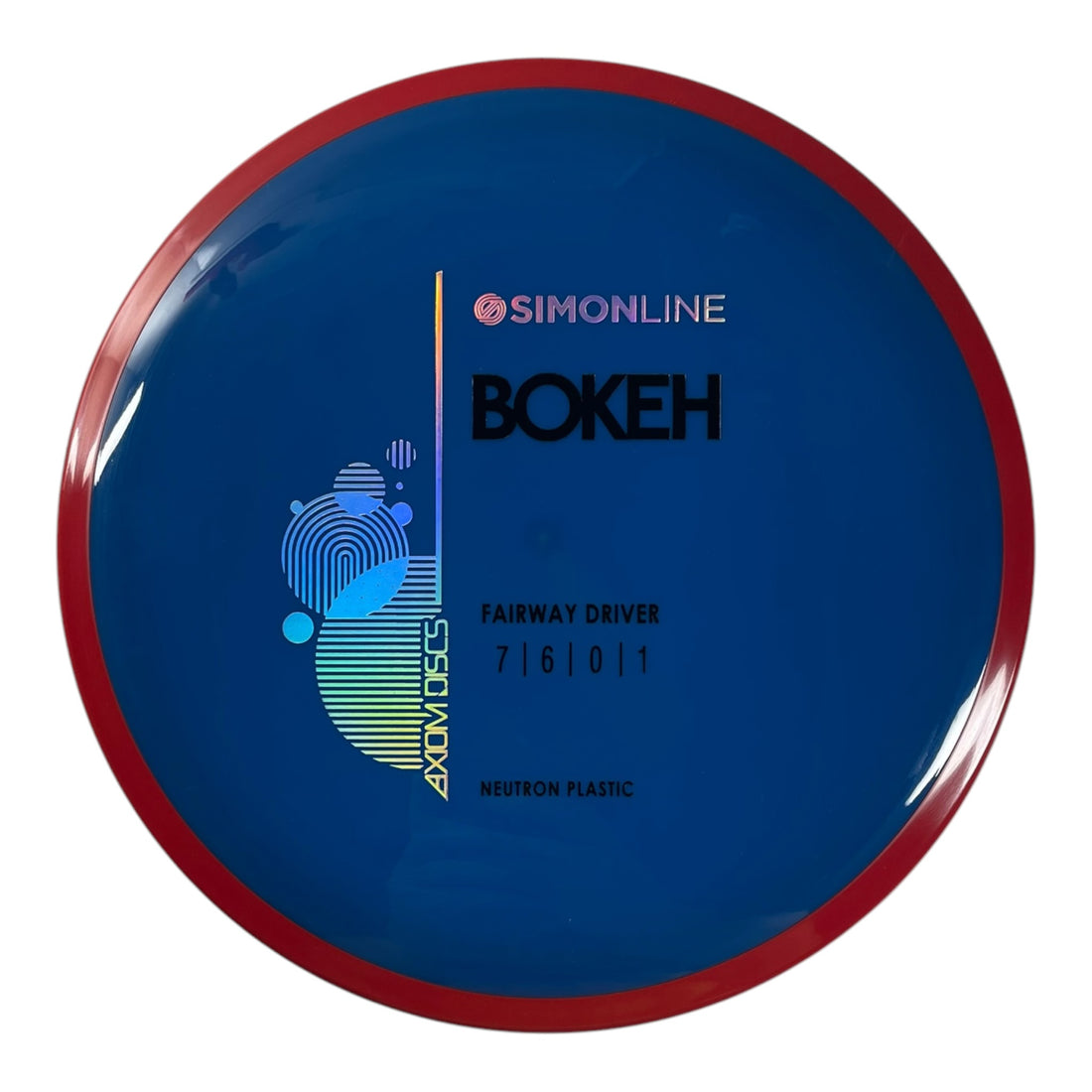 Axiom Discs Bokeh | Neutron | Blue/Red 173g Disc Golf