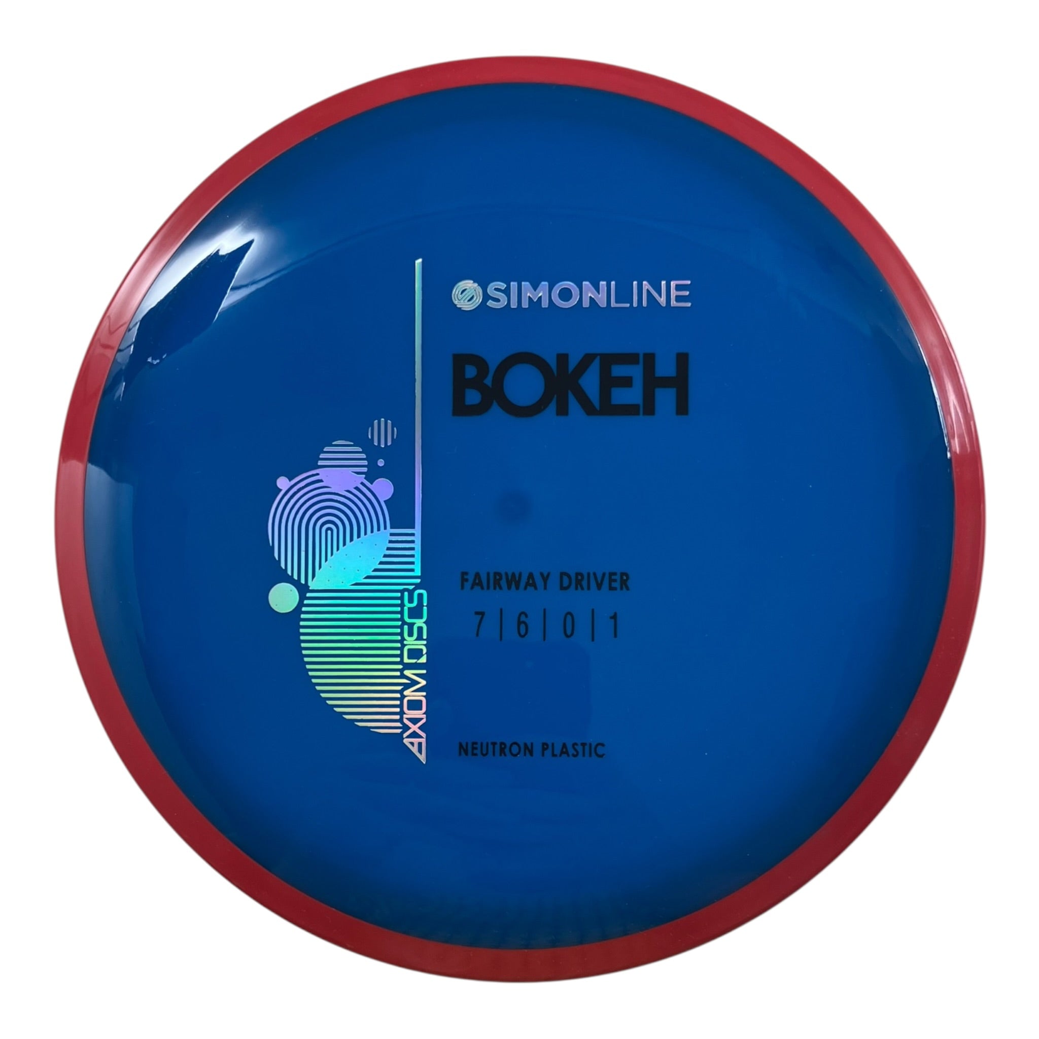 Axiom Discs Bokeh | Neutron | Blue/Red 175g Disc Golf