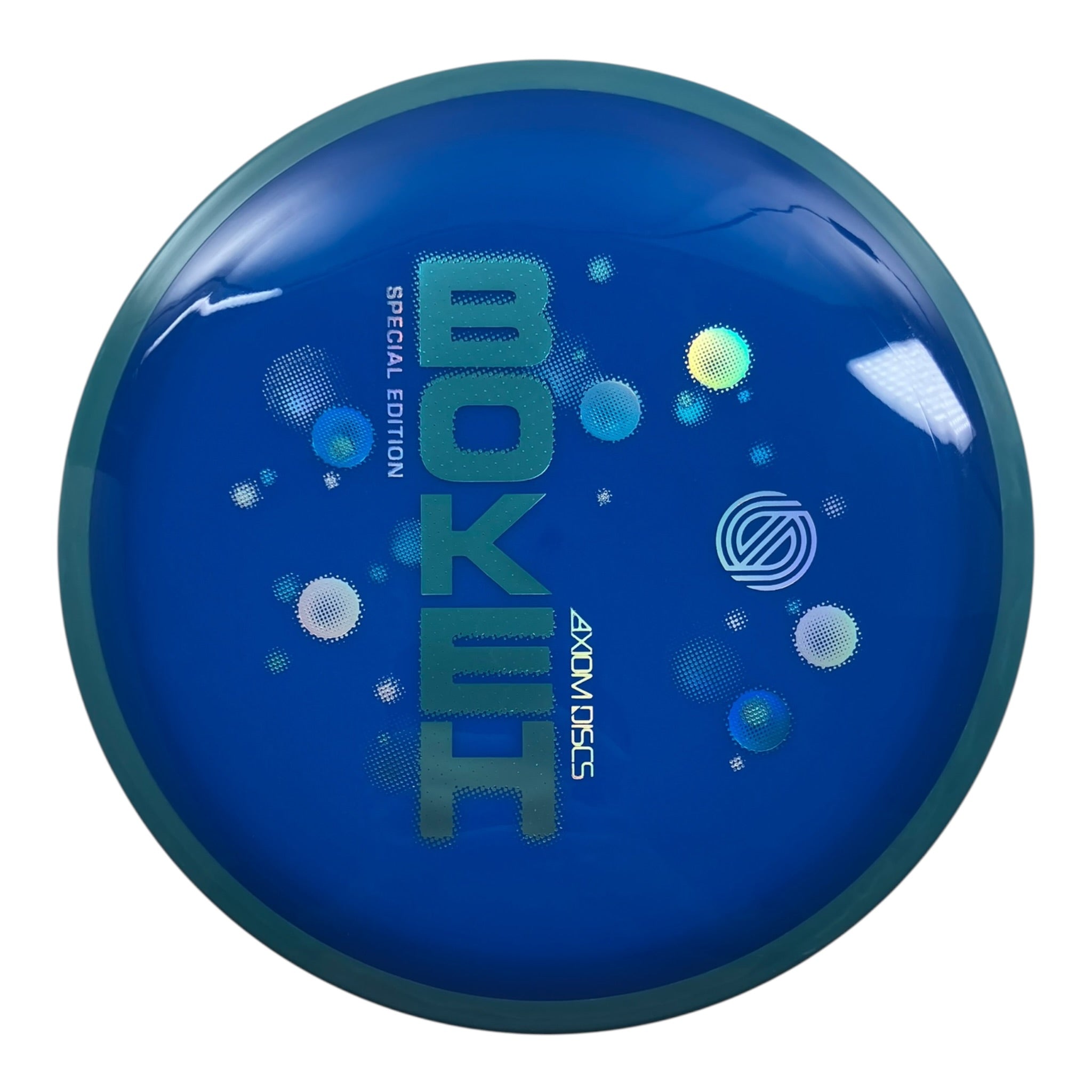 Axiom Discs Bokeh | Neutron | Blue/Teal 172-174g (Special Edition) Disc Golf