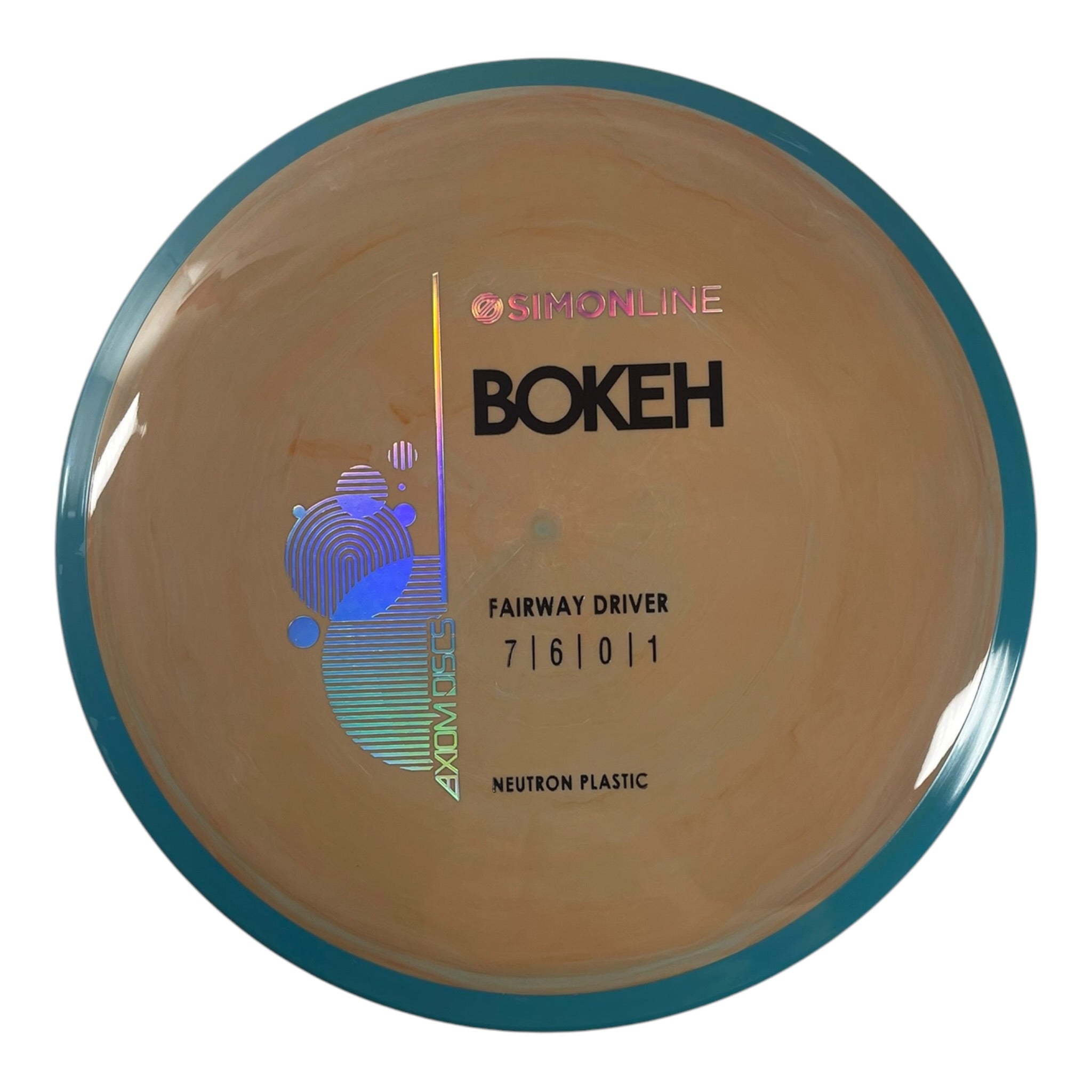 Axiom Discs Bokeh | Neutron | Orange/Blue 166g Disc Golf
