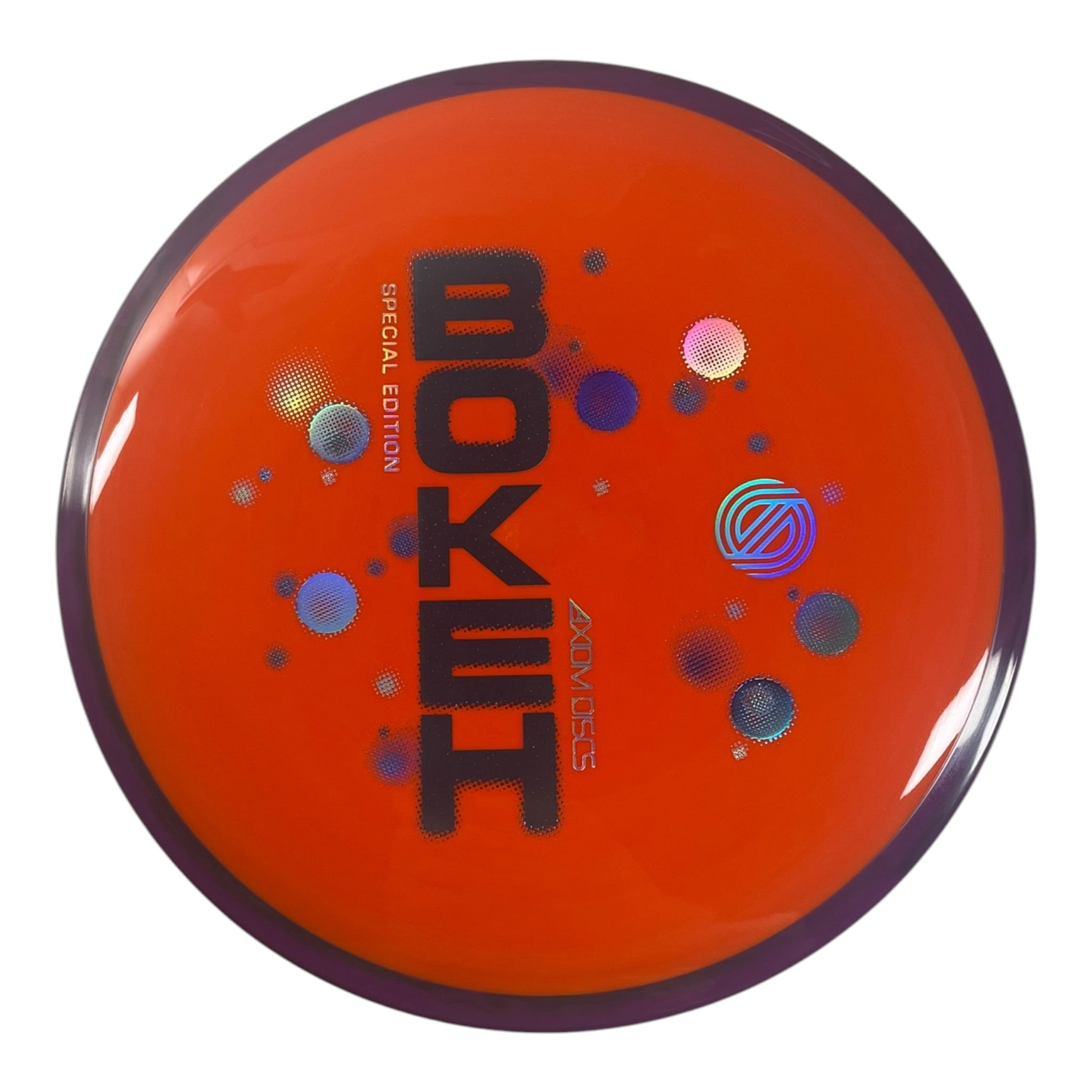 Axiom Discs Bokeh | Neutron | Orange/Purple 173g (Special Edition) Disc Golf