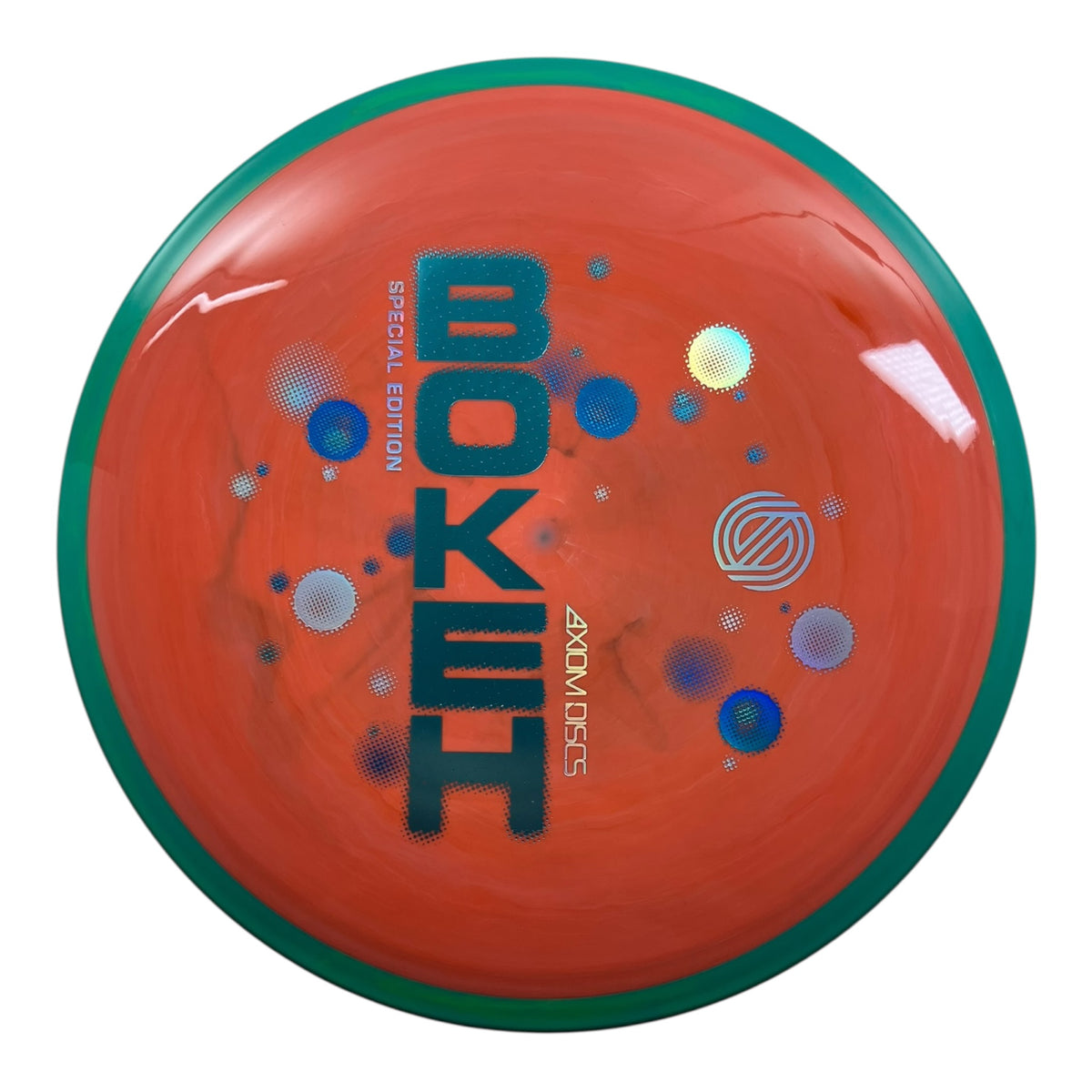 Axiom Discs Bokeh | Neutron | Orange/Teal 168g (Special Edition) Disc Golf