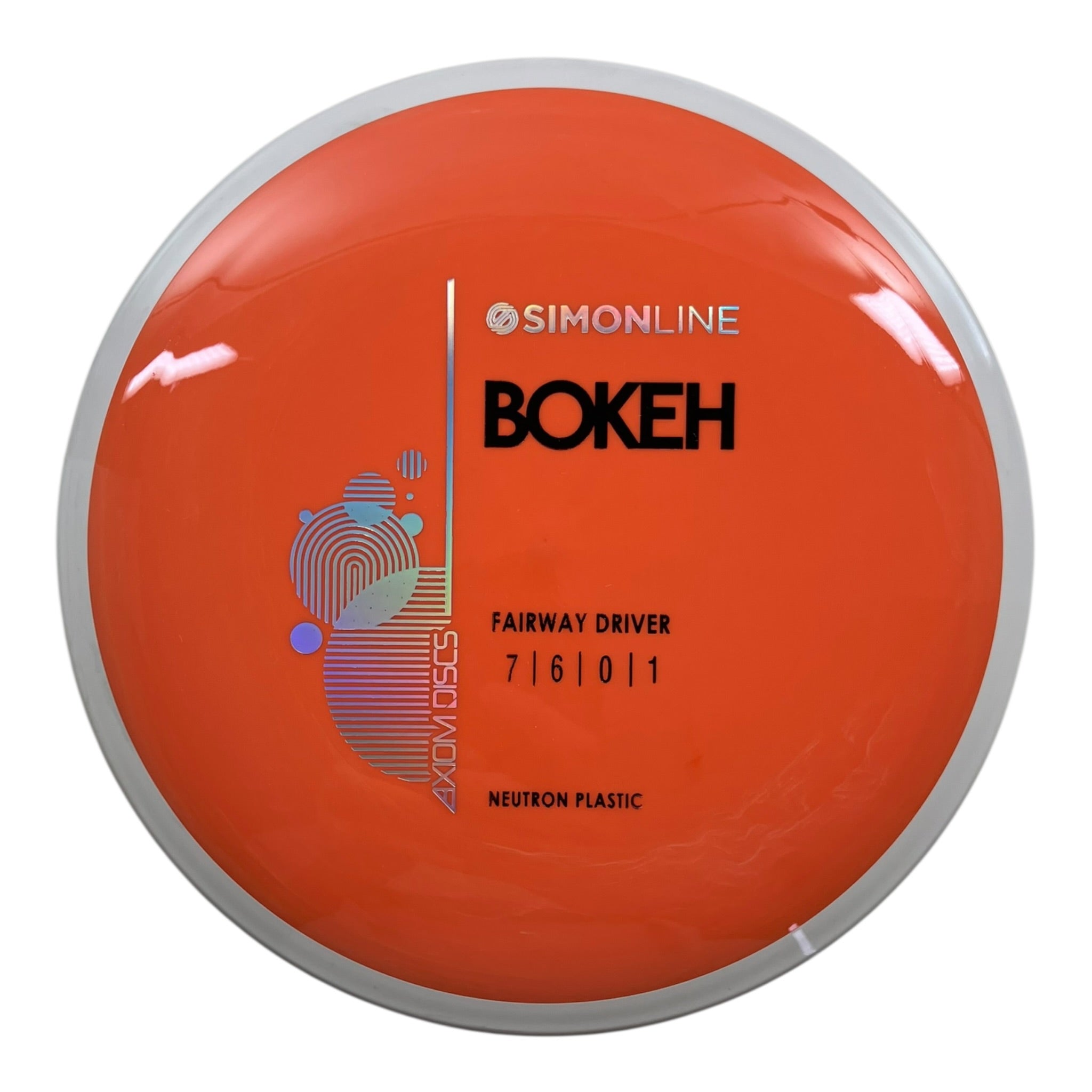 Axiom Discs Bokeh | Neutron | Orange/White 167g Disc Golf