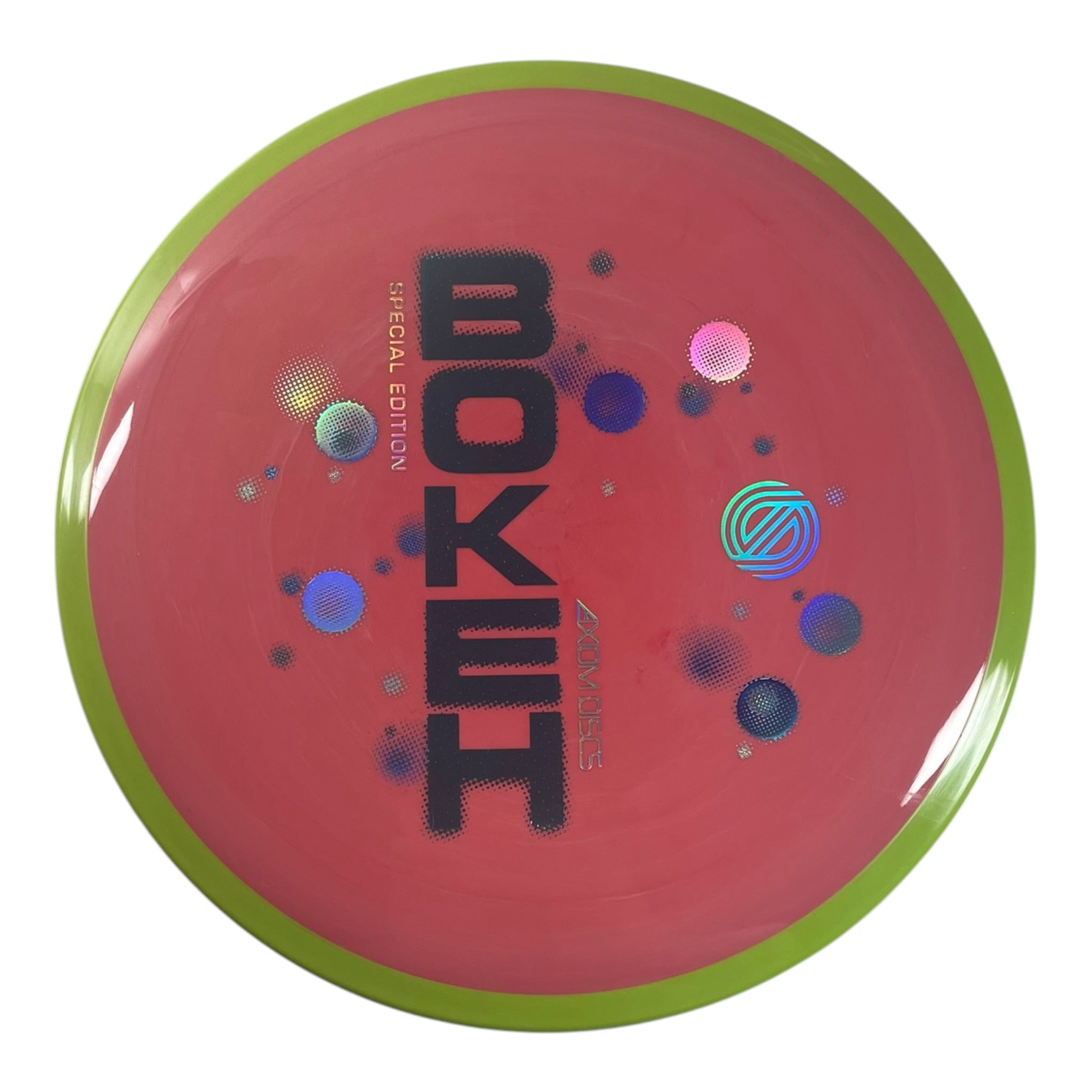 Axiom Discs Bokeh | Neutron | Pink/Green 174g (Special Edition) Disc Golf