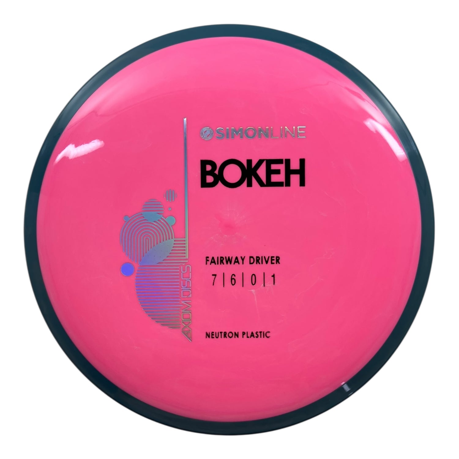Axiom Discs Bokeh | Neutron | Pink/Grey 167g Disc Golf