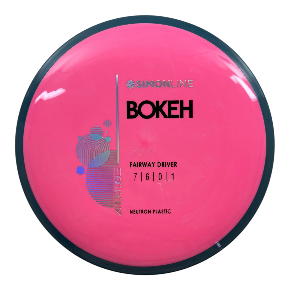 Axiom Discs Bokeh | Neutron | Pink/Grey 167g Disc Golf