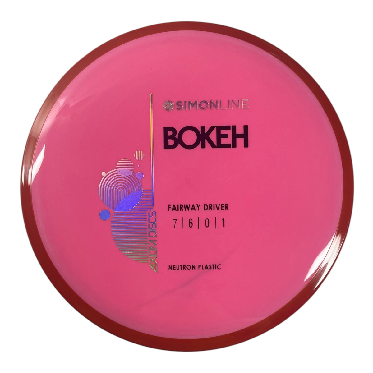 Axiom Discs Bokeh | Neutron | Pink/Orange 167g Disc Golf