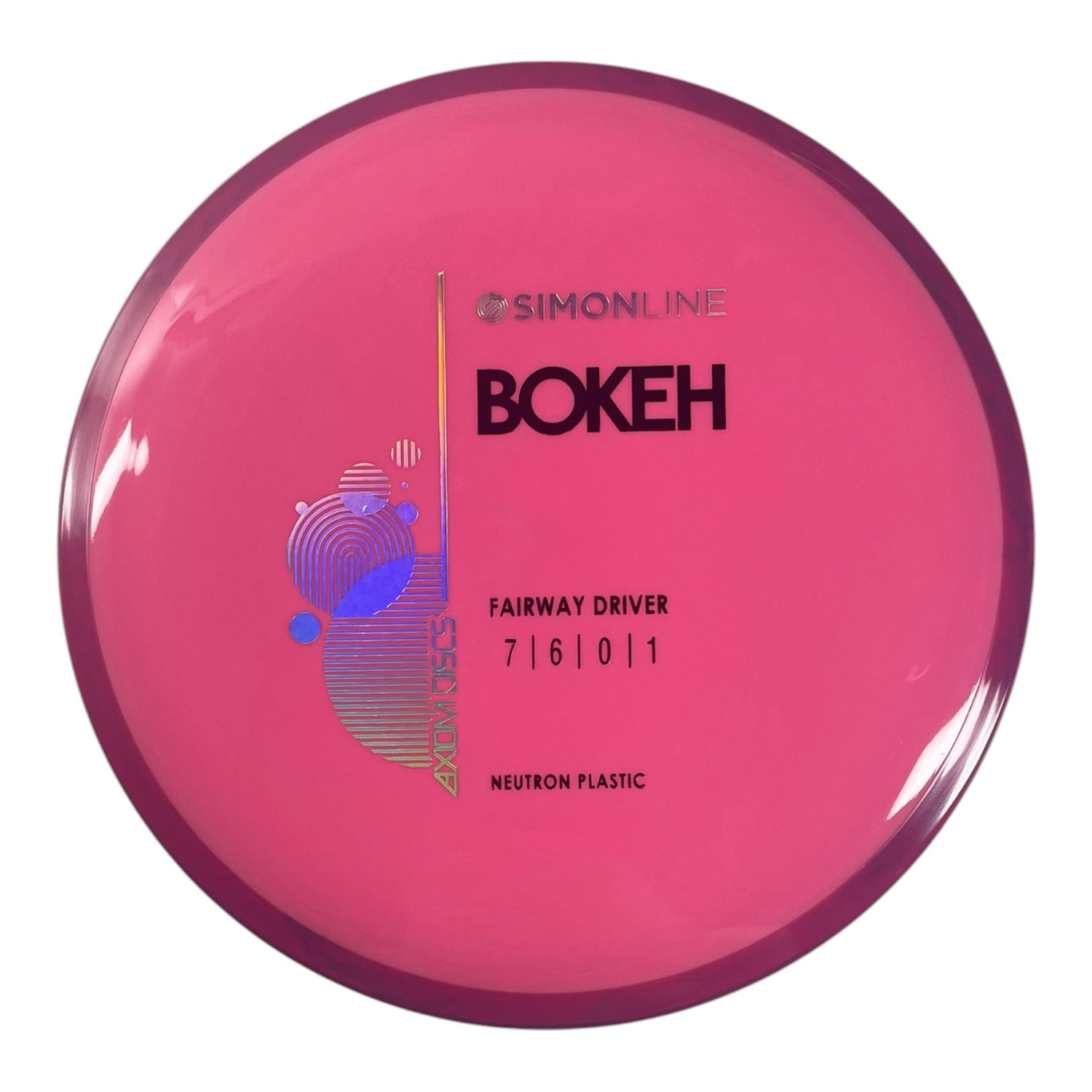 Axiom Discs Bokeh | Neutron | Pink/Pink 167g Disc Golf
