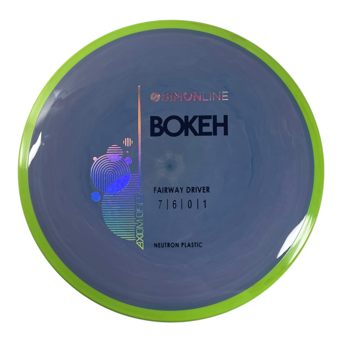 Axiom Discs Bokeh | Neutron | Purple/Yellow 167g Disc Golf