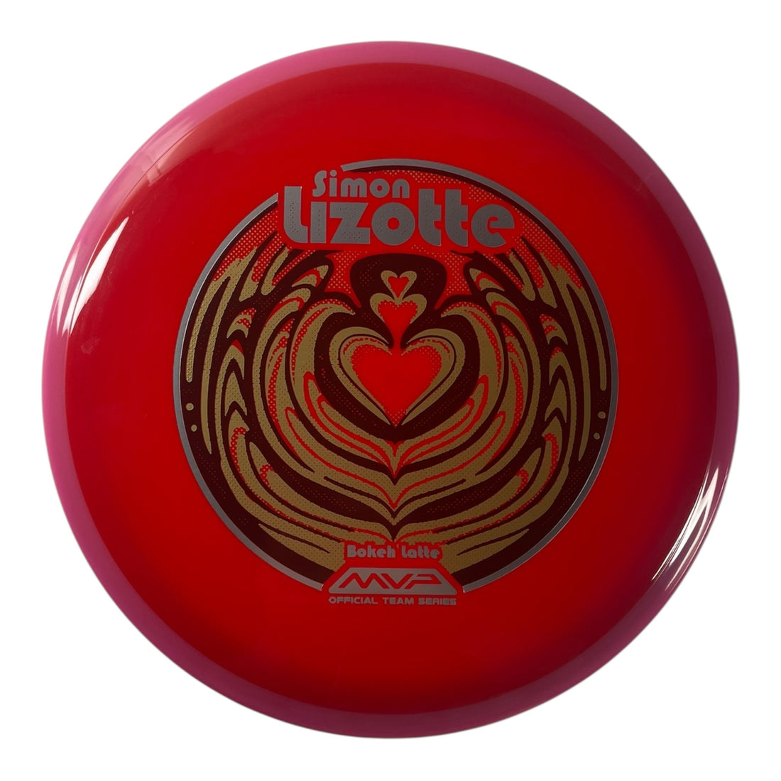 Axiom Discs Bokeh | Neutron | Red/Pink 168g (Simon Lizotte - Bokeh Latte) Disc Golf