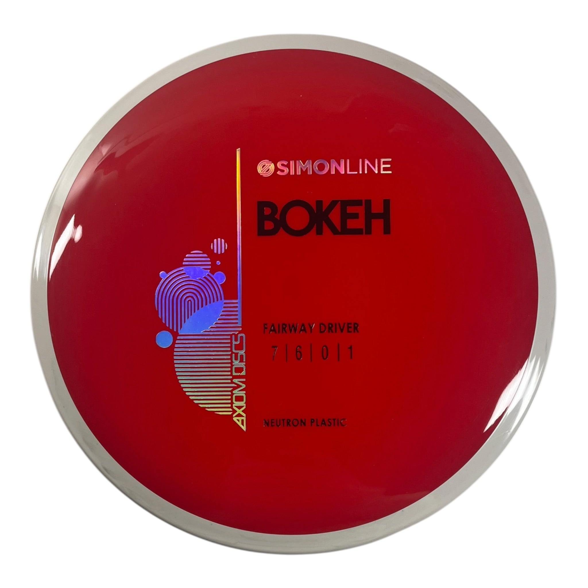 Axiom Discs Bokeh | Neutron | Red/White 166g Disc Golf