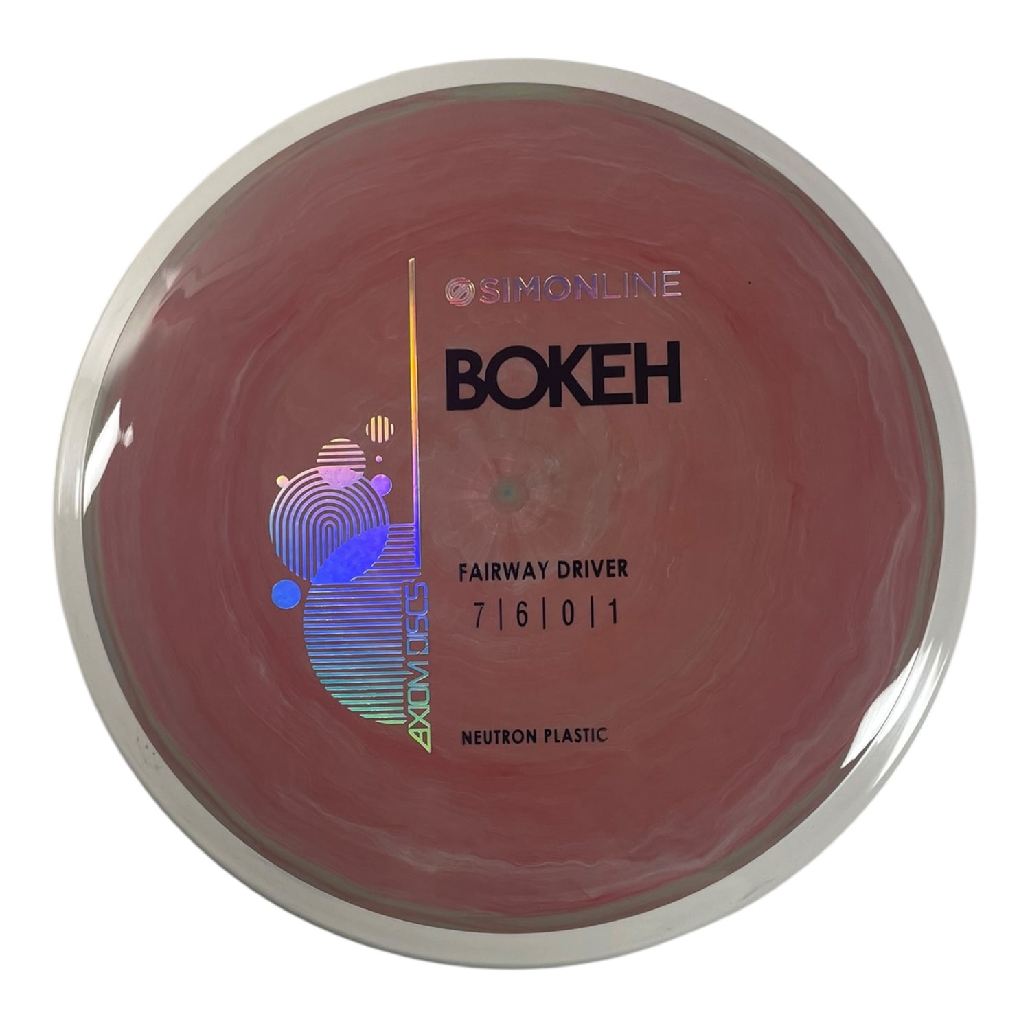 Axiom Discs Bokeh | Neutron | Red/White 167g Disc Golf